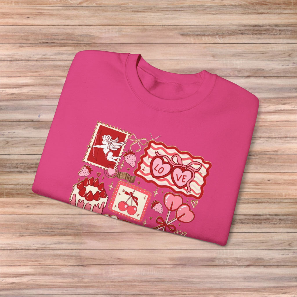 Valentines Vintage Cards Sweater