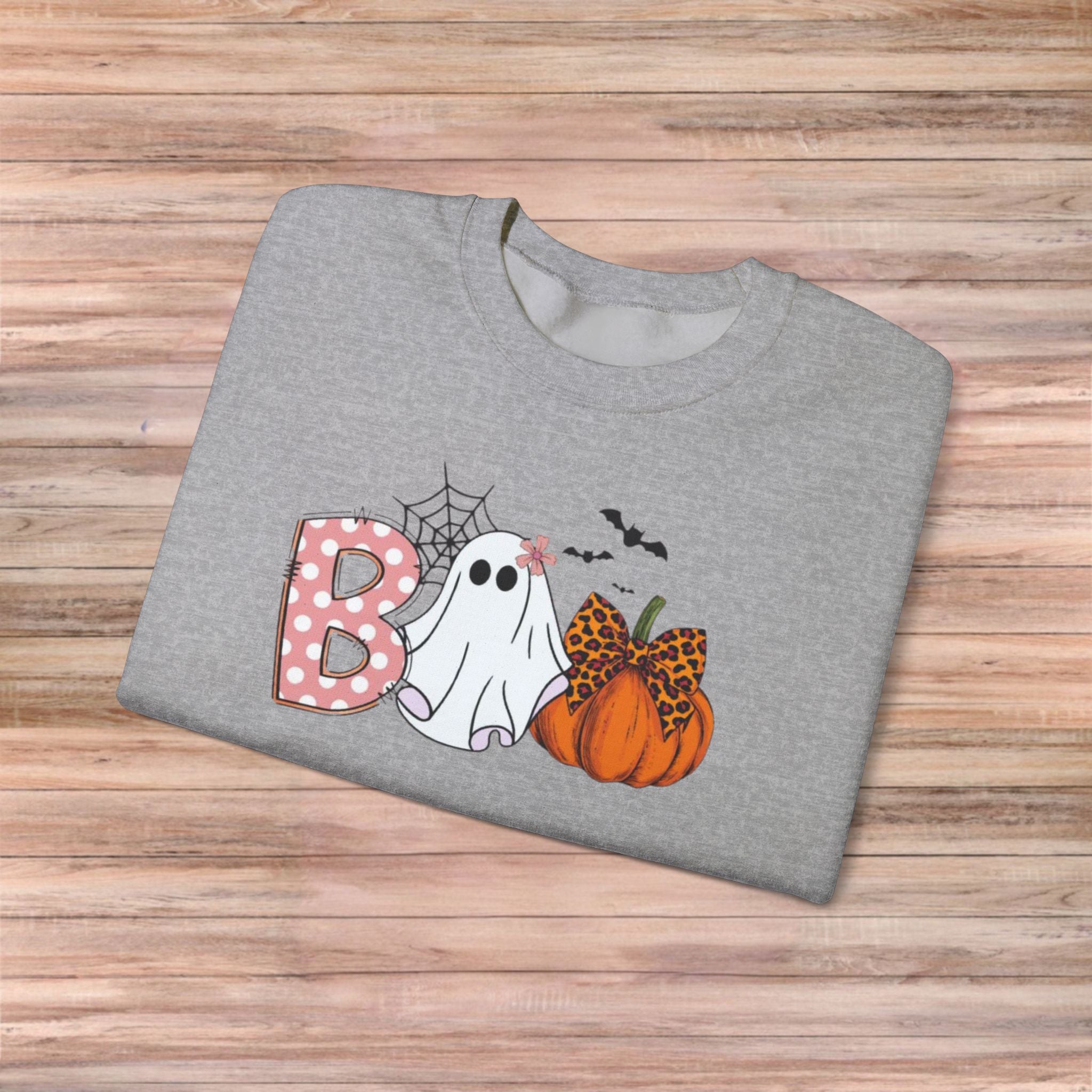 Boo Ghost Pumpkin Sweater