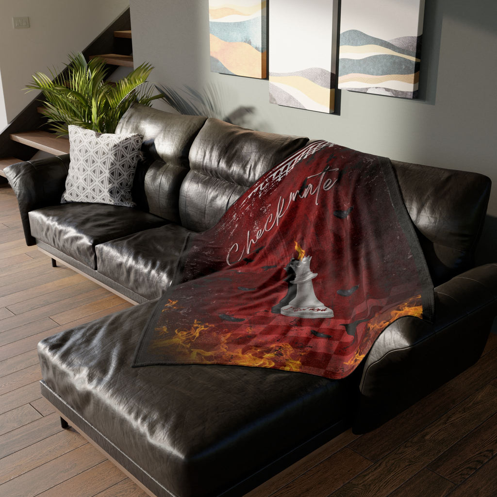 Checkmate I See Red Blanket
