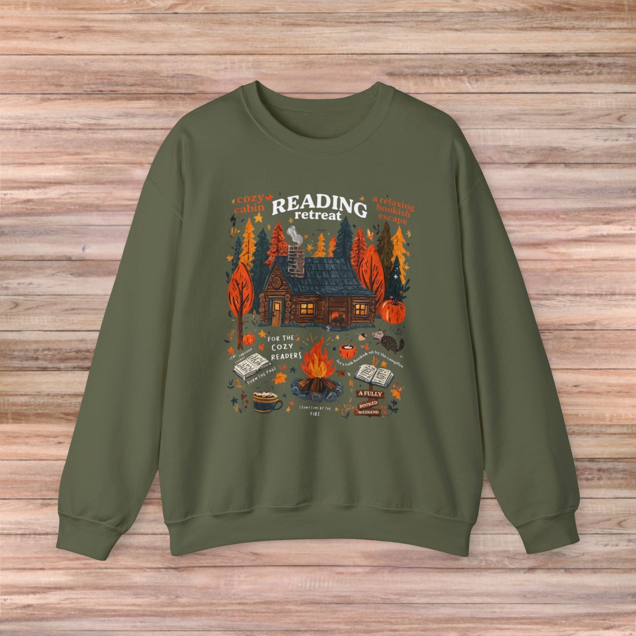 Reading Retreat Sweater