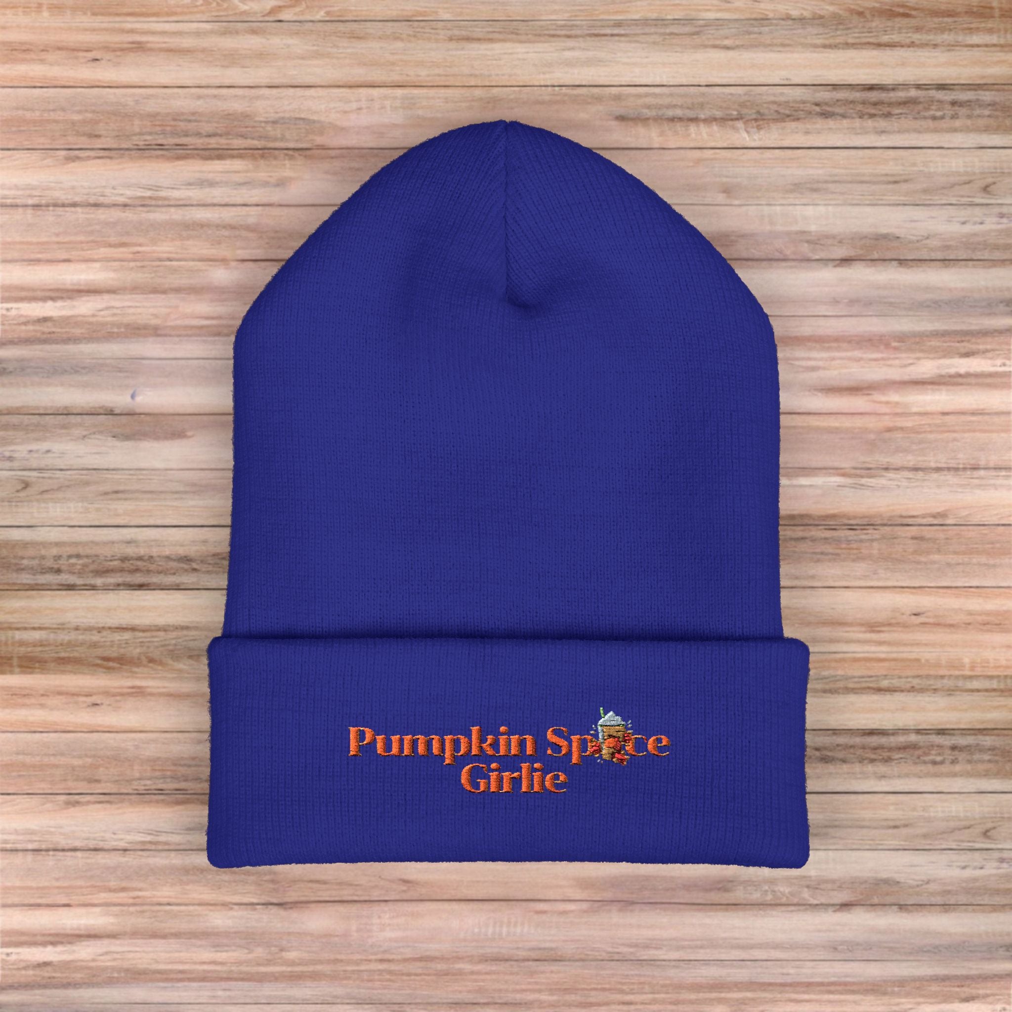 Pumpkin Spice Girlie Beanie