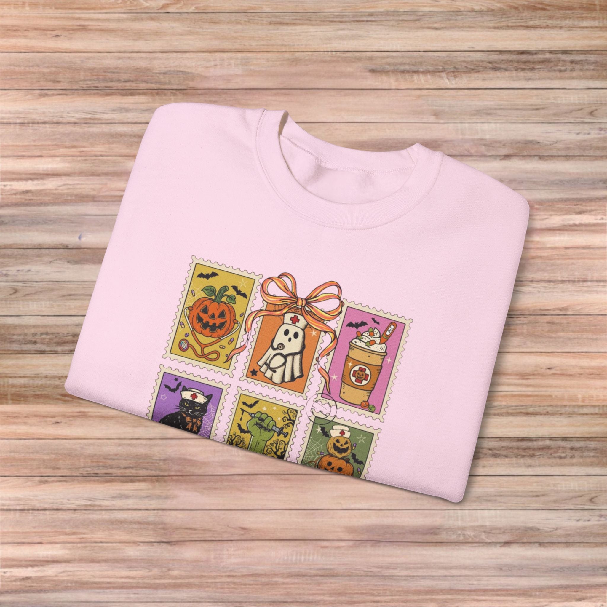 Halloween Nurse Post Office Sweater