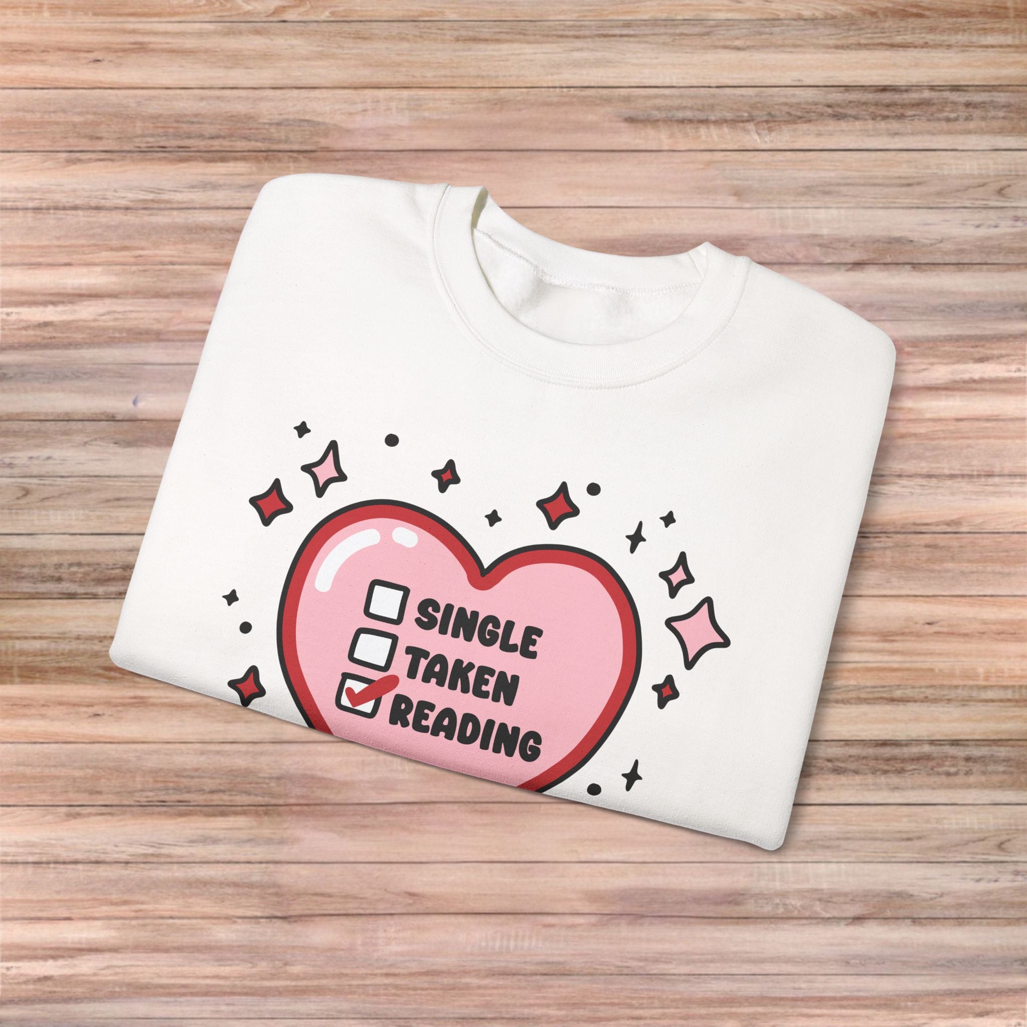 Reading Heart Sweater