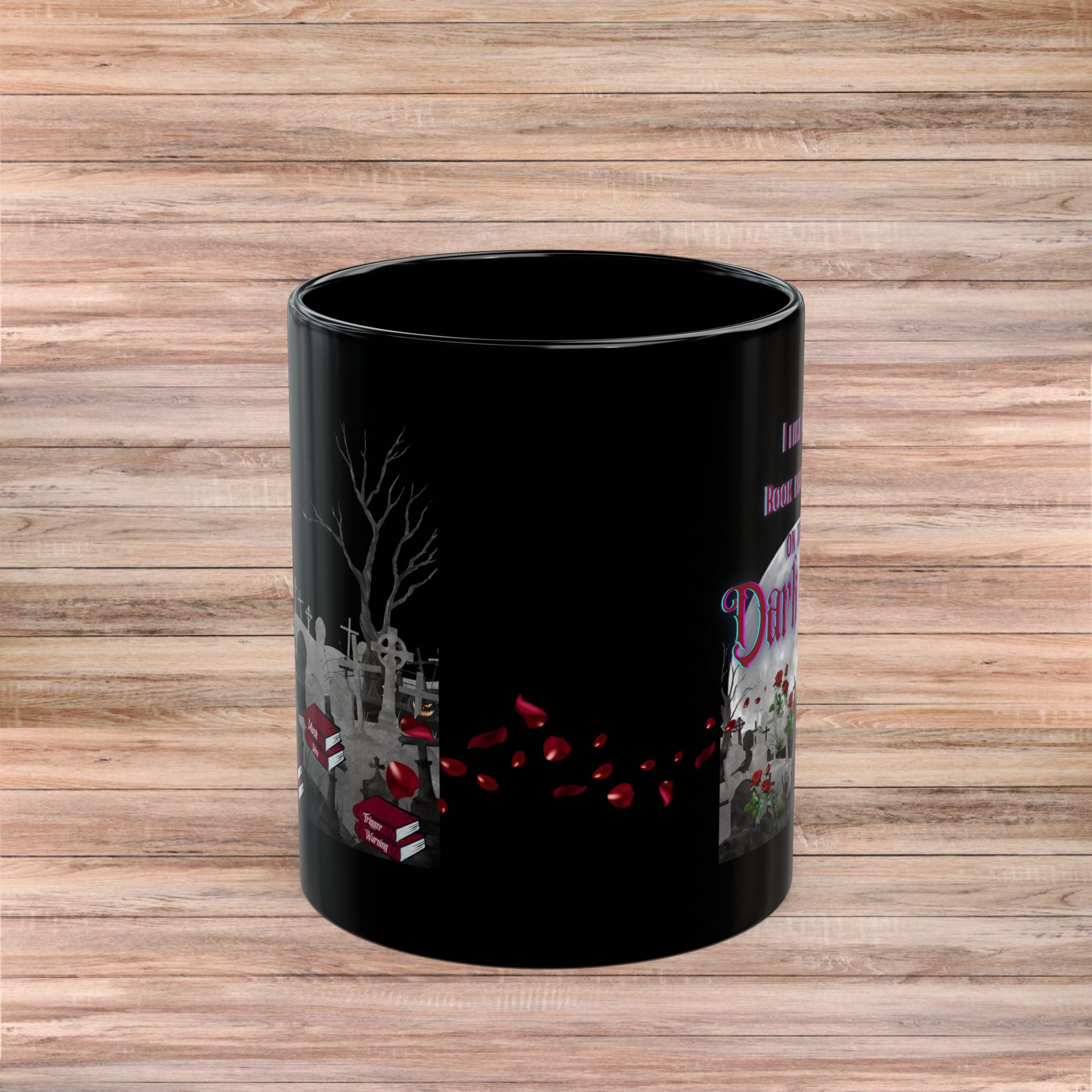 I Like my Book Romance on the Dark Side Mug