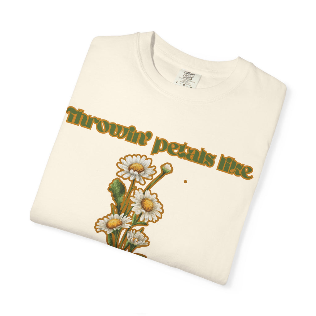 throwin petals t shirt