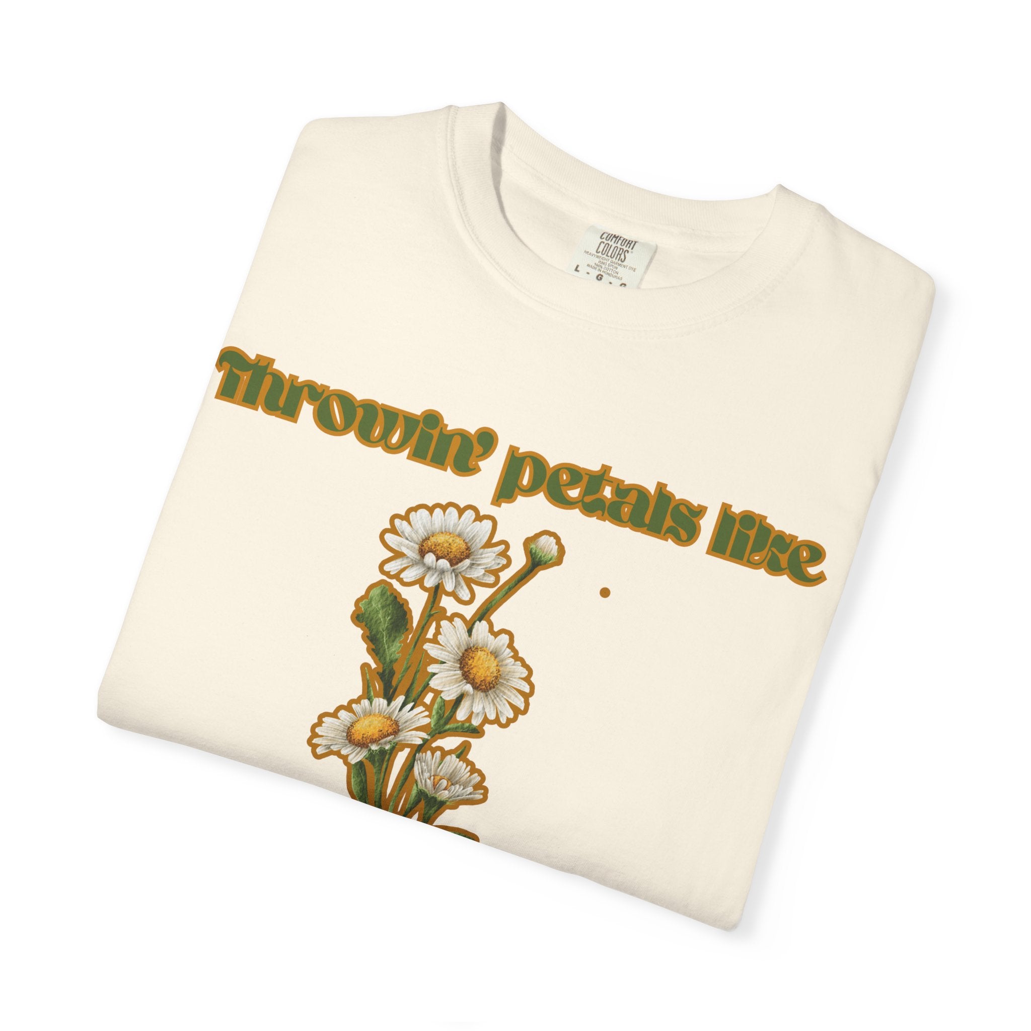 throwin petals t shirt