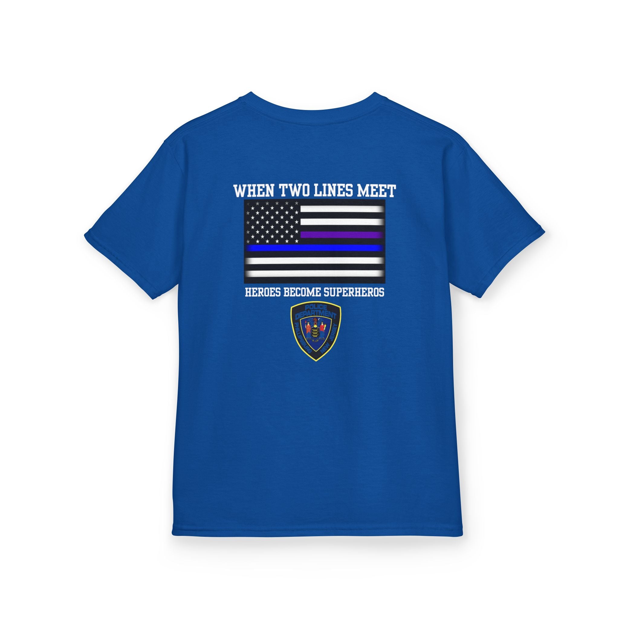 Police Support Recovery Walk Kids Tee