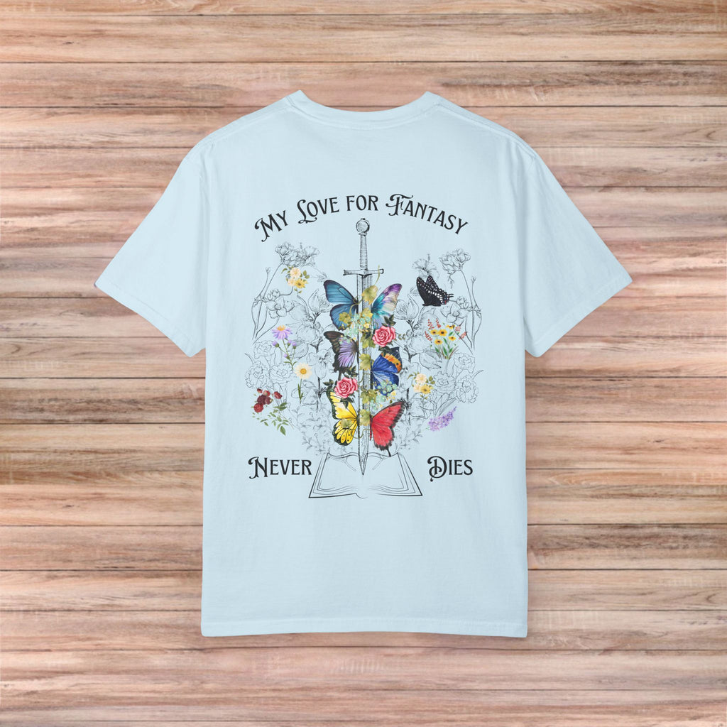 My Love For Fantasy Never Dies Tshirt (Dark Design)