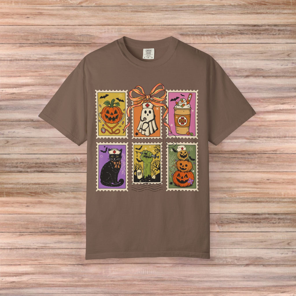 Halloween Nurse Post Office Tshirt