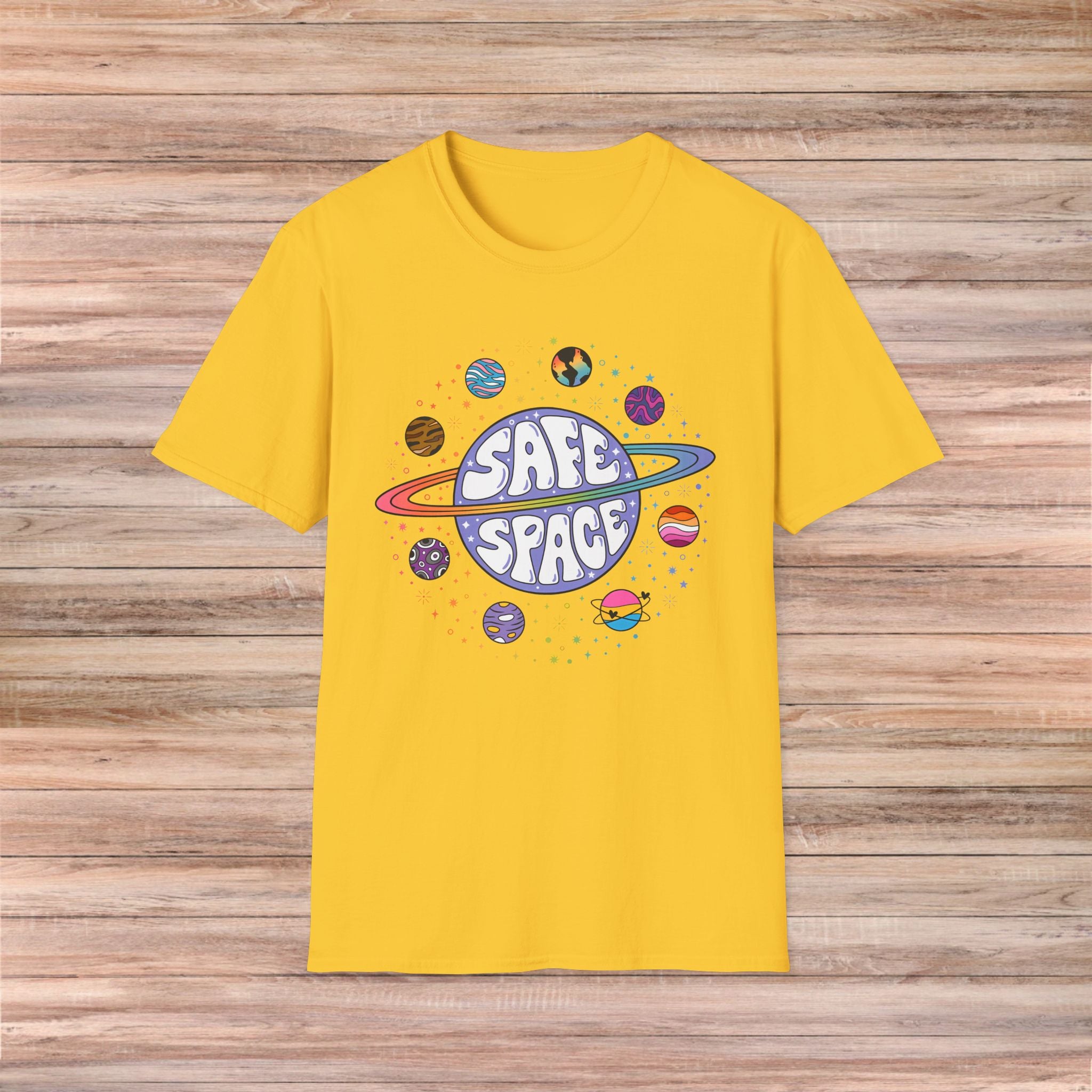 Safe Space Cosmic Tshirt