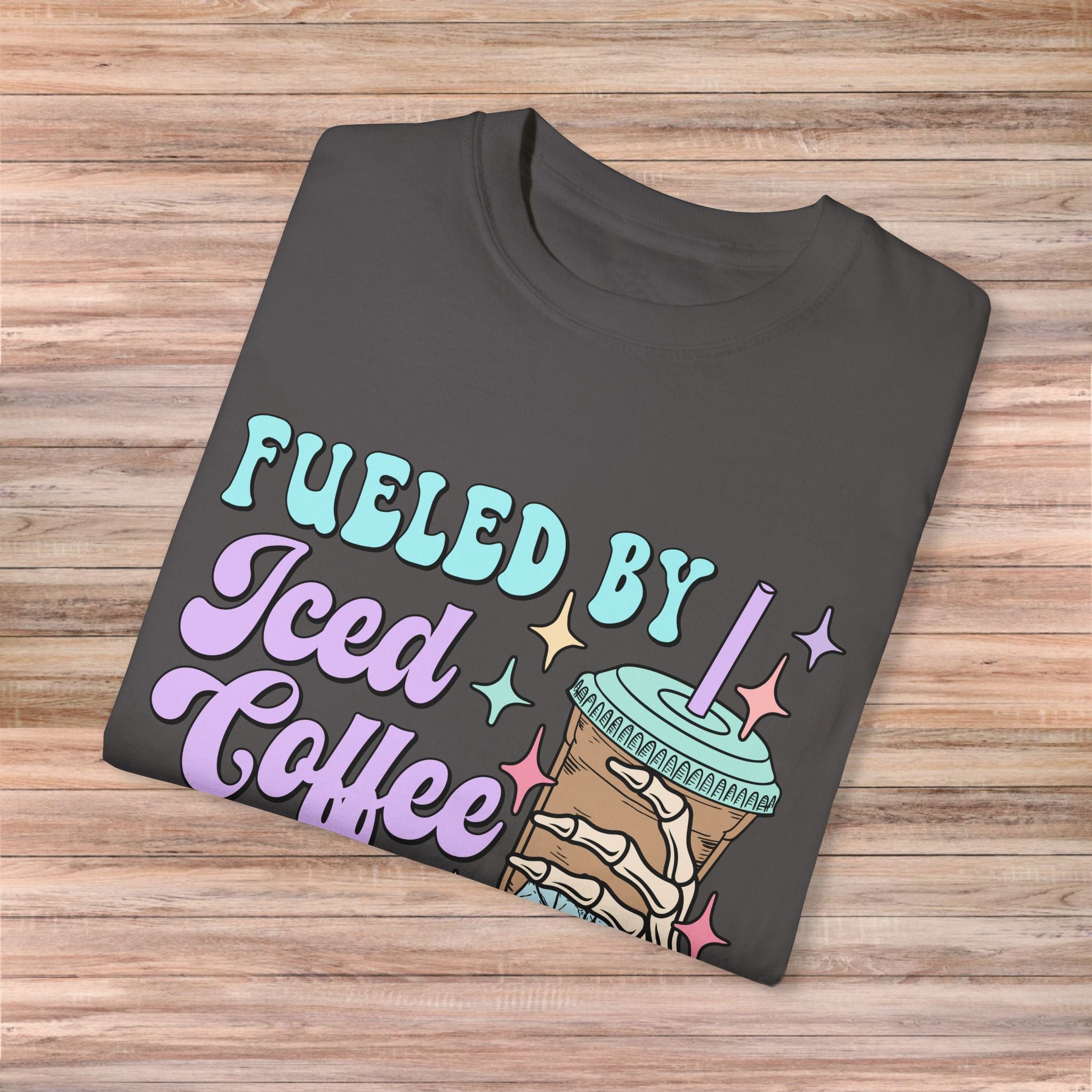 Fueled by Iced Coffee and Anxiety Tshirt