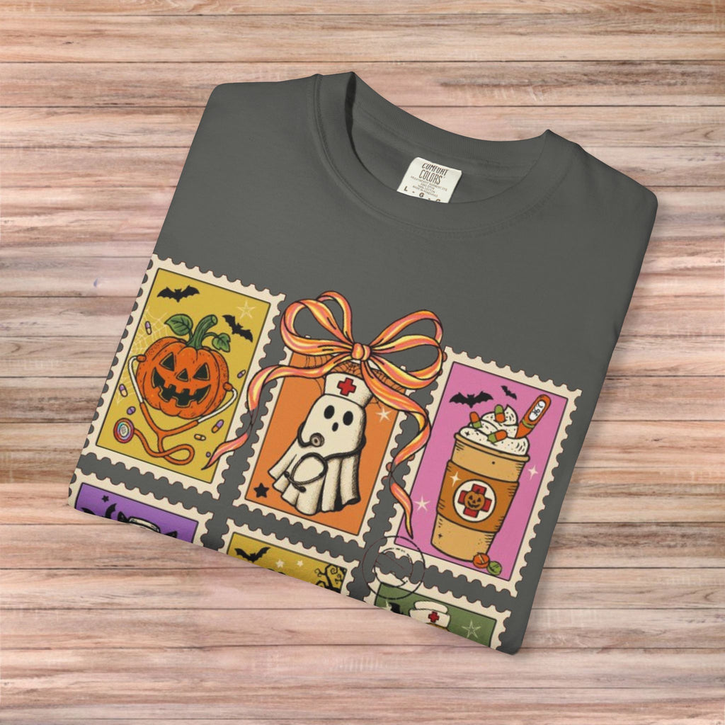 Halloween Nurse Post Office Tshirt