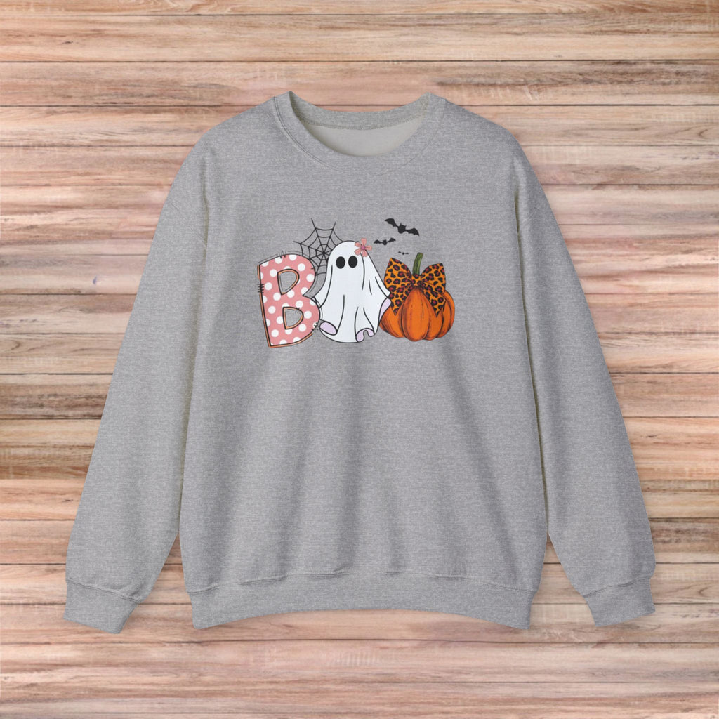 Boo Ghost Pumpkin Sweater