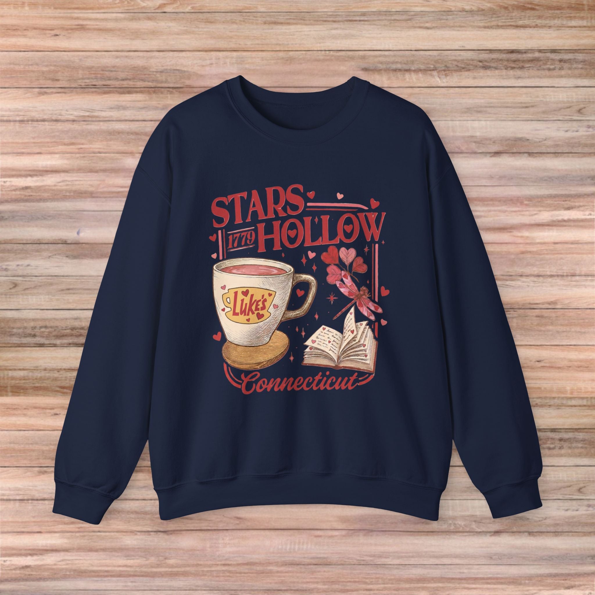 Luke's Coffee & Books Valentines Sweater