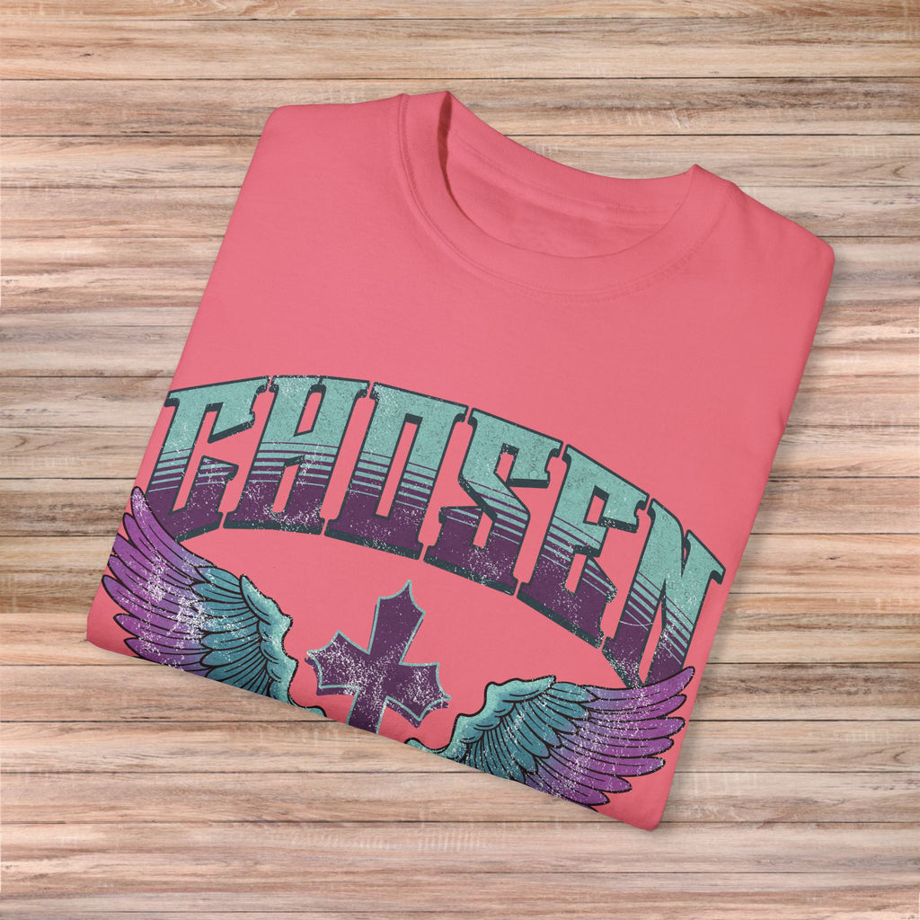 Chosen' with Wings & Cross Tshirt