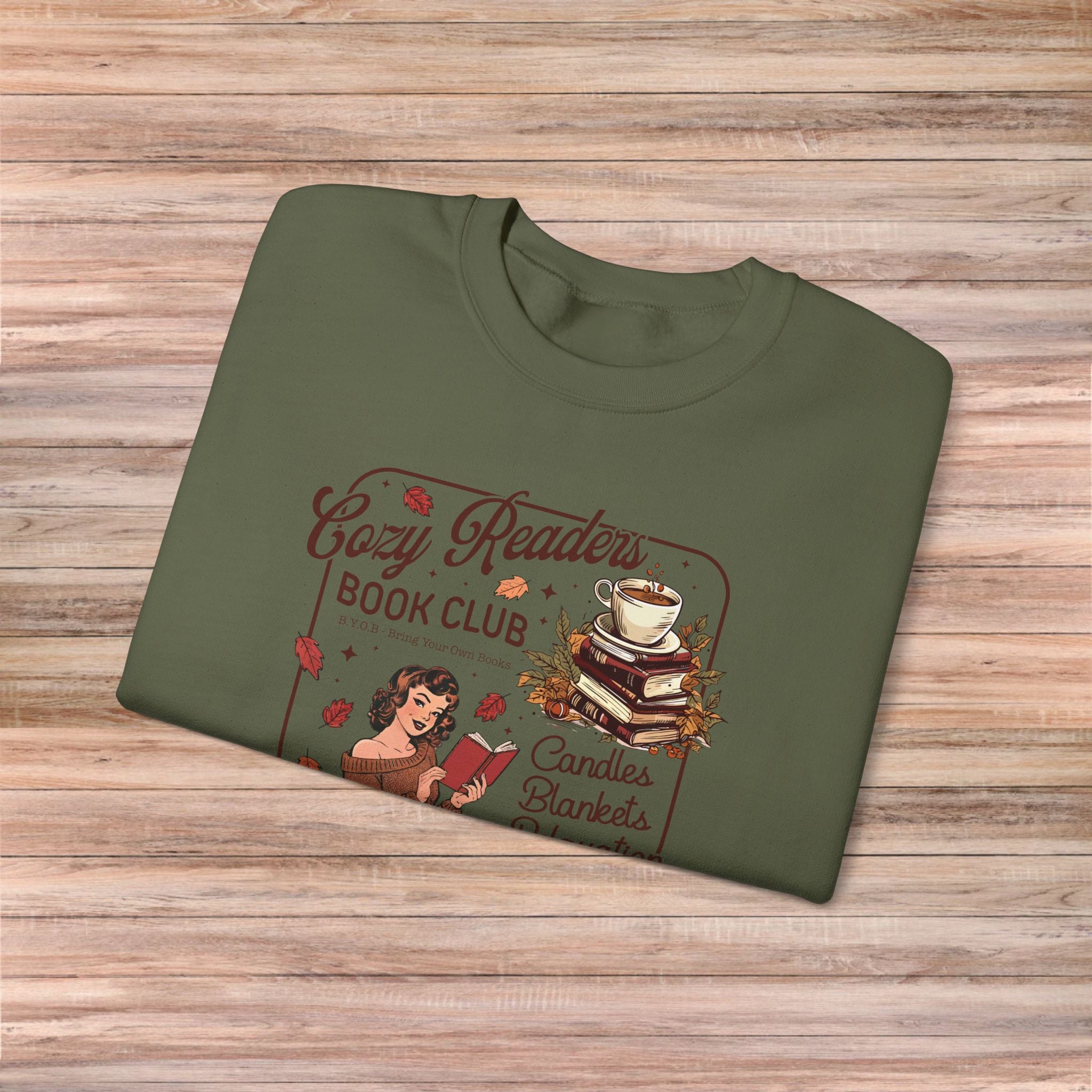 Cozy Readers Book Club Sweater