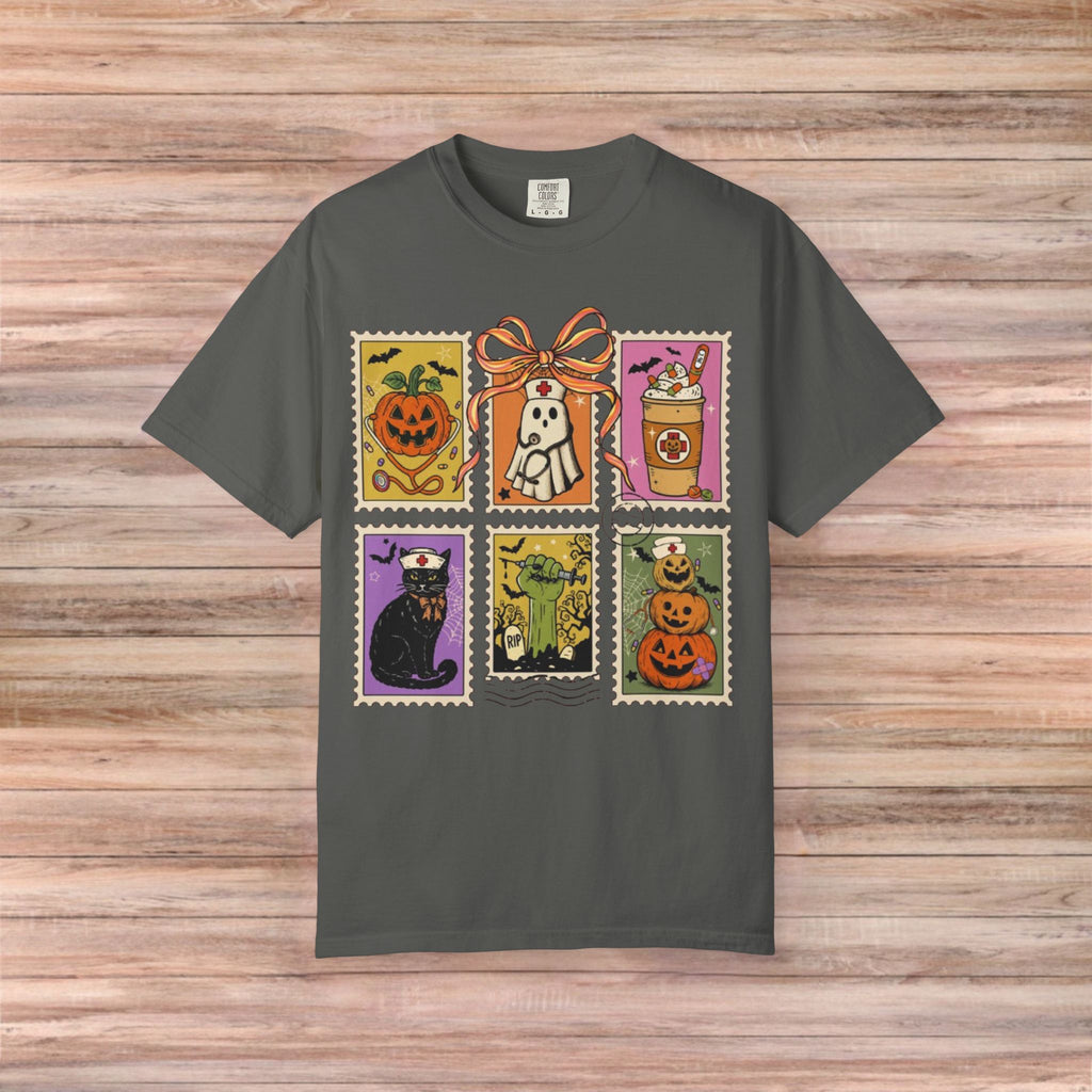 Halloween Nurse Post Office Tshirt