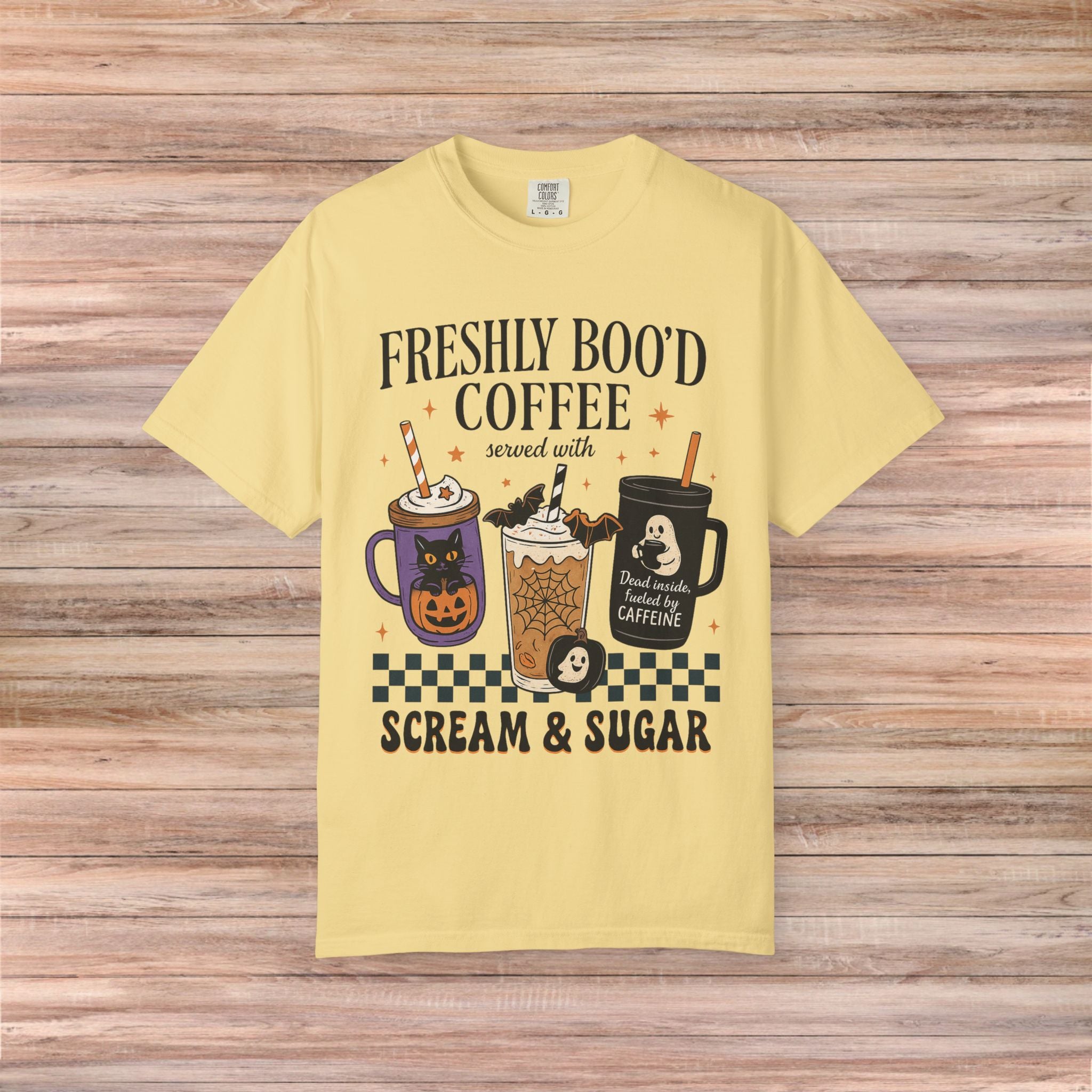 Freshly Boo’d Coffee Scream & Sugar Tshirt