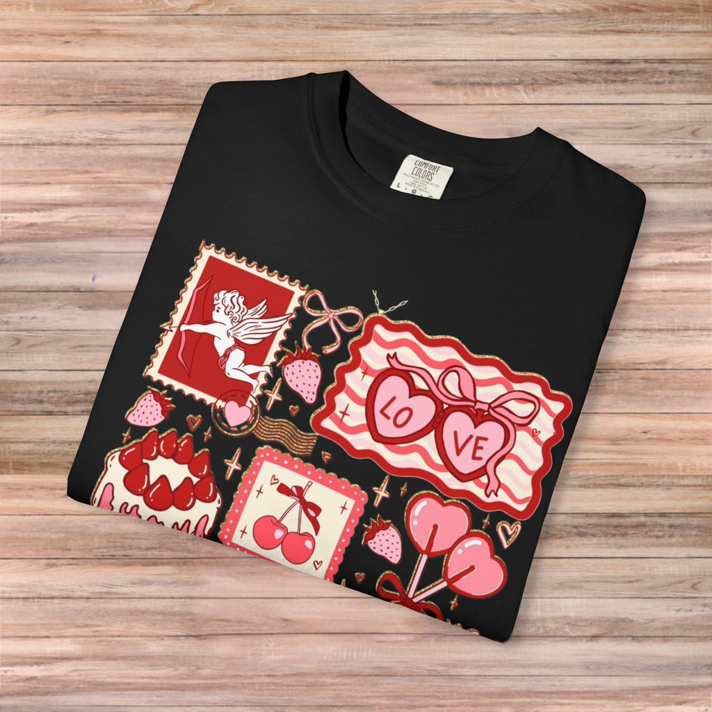 Valentines Vintage Card Post Tshirt
