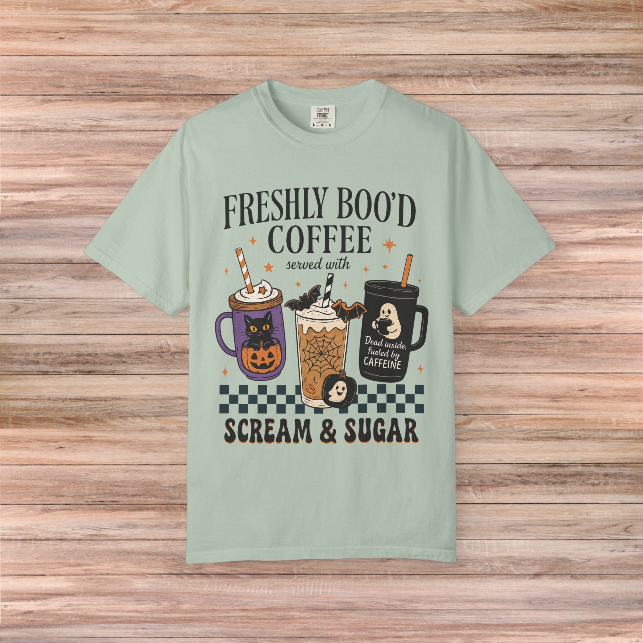 Freshly Boo’d Coffee Scream & Sugar Tshirt