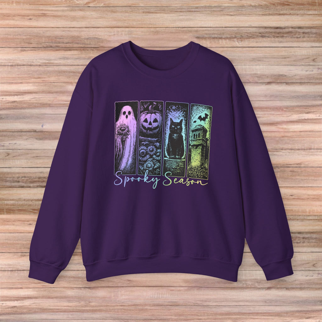 Spooky Metallic Season Sweater
