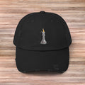 Chess Piece Distressed Hat
