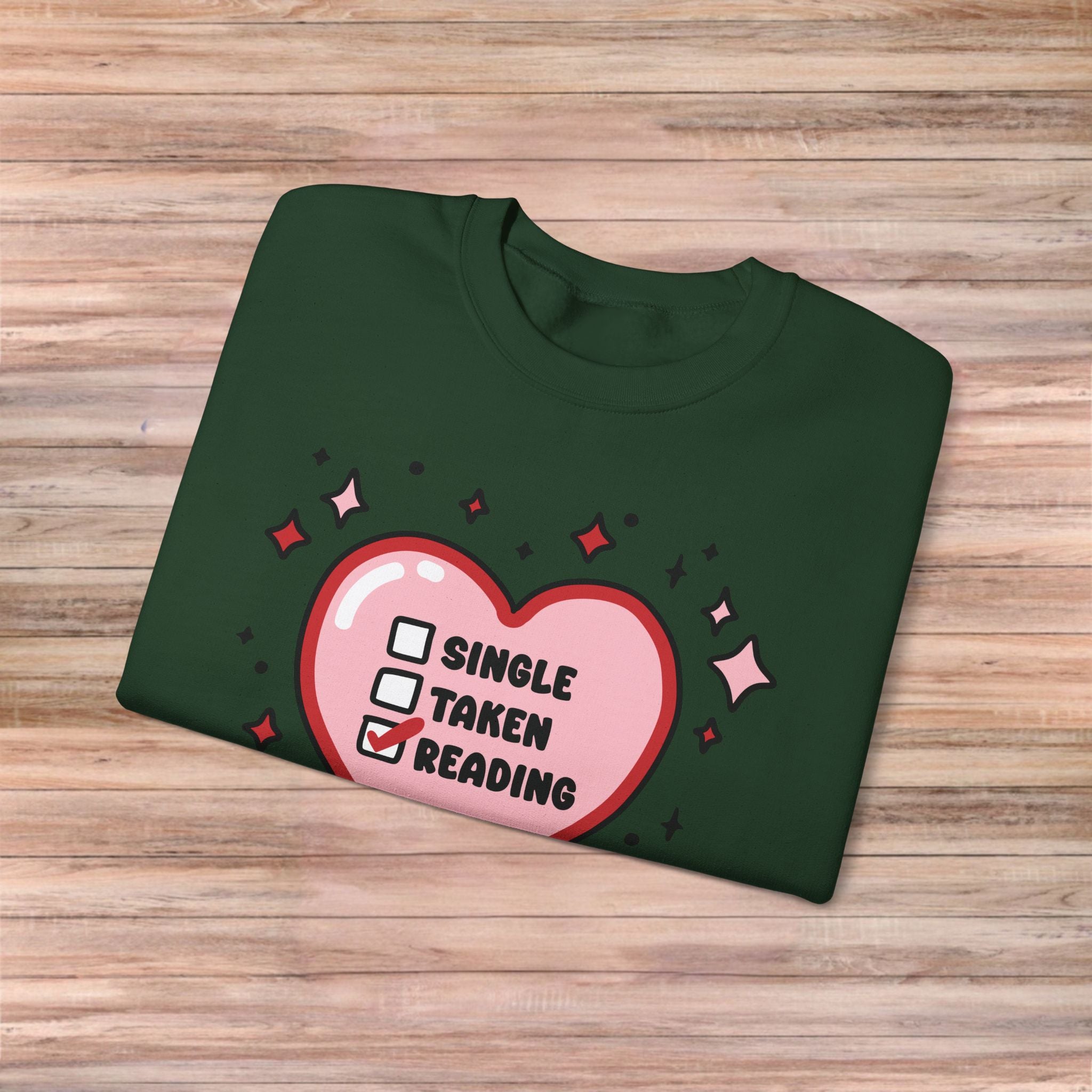 Reading Heart Sweater