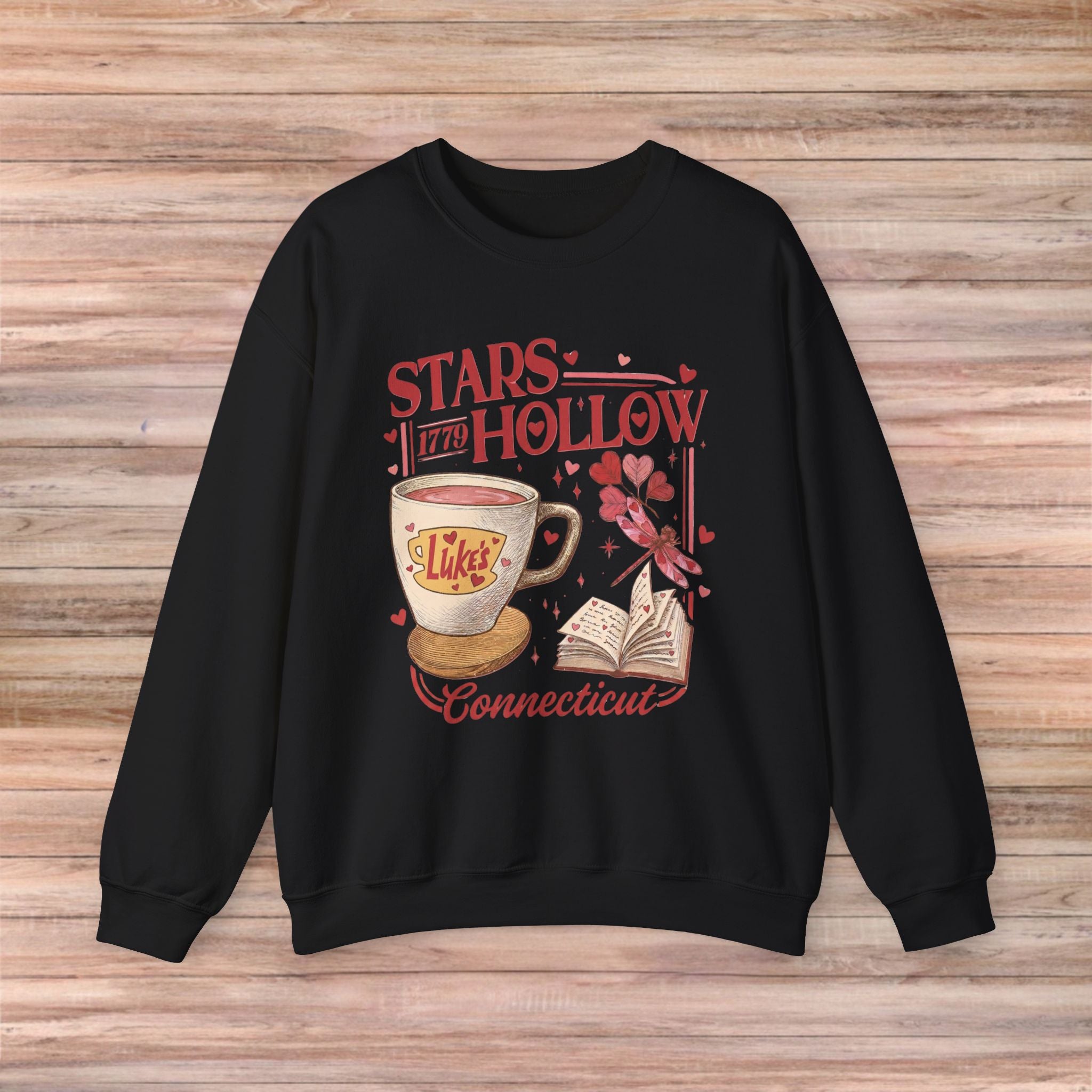 Luke's Coffee & Books Valentines Sweater