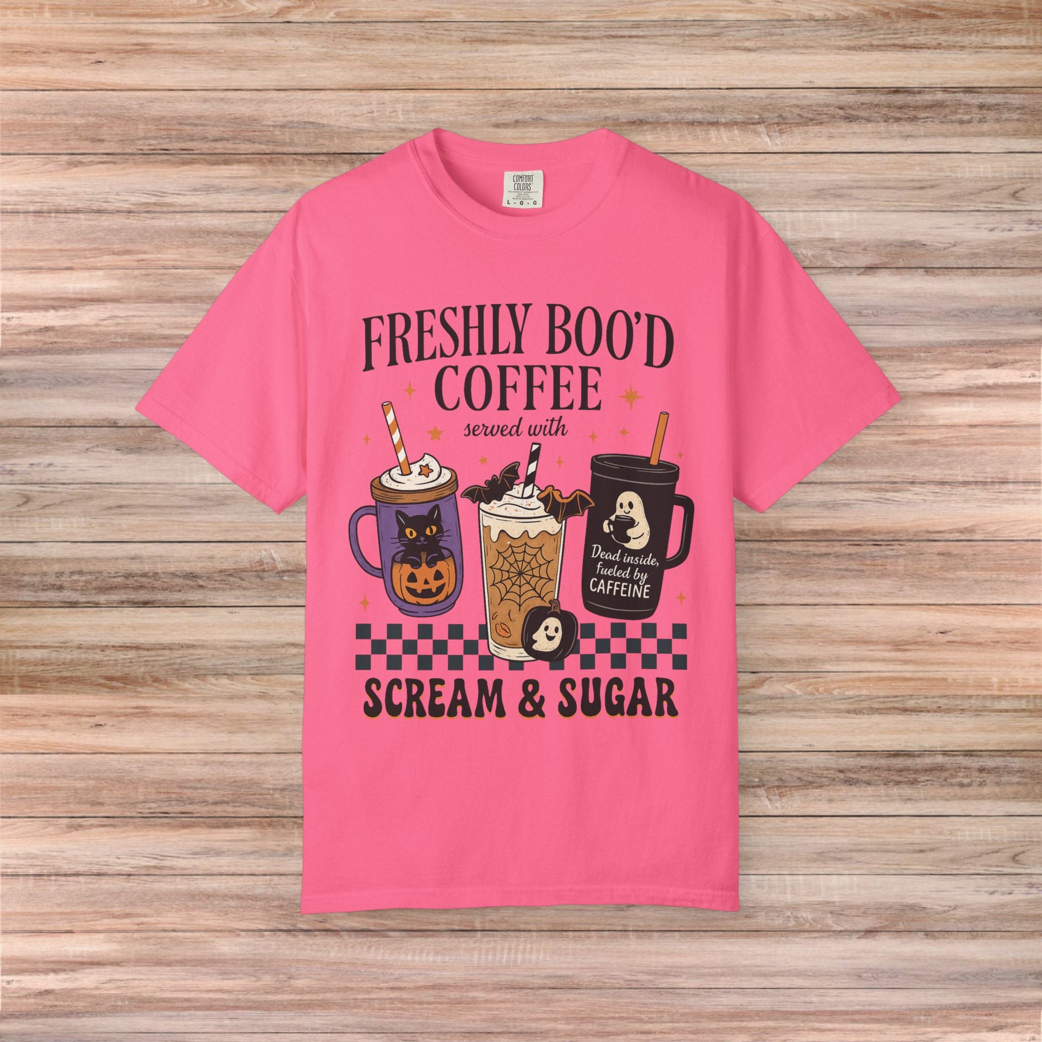 Freshly Boo’d Coffee Scream & Sugar Tshirt