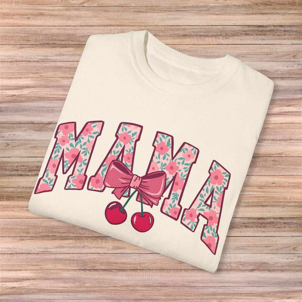 MAMA Bow Cherry Tshirt