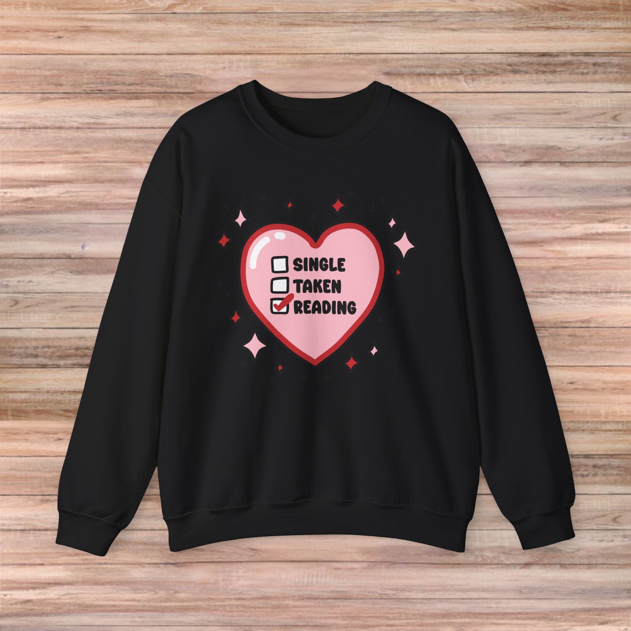 Reading Heart Sweater