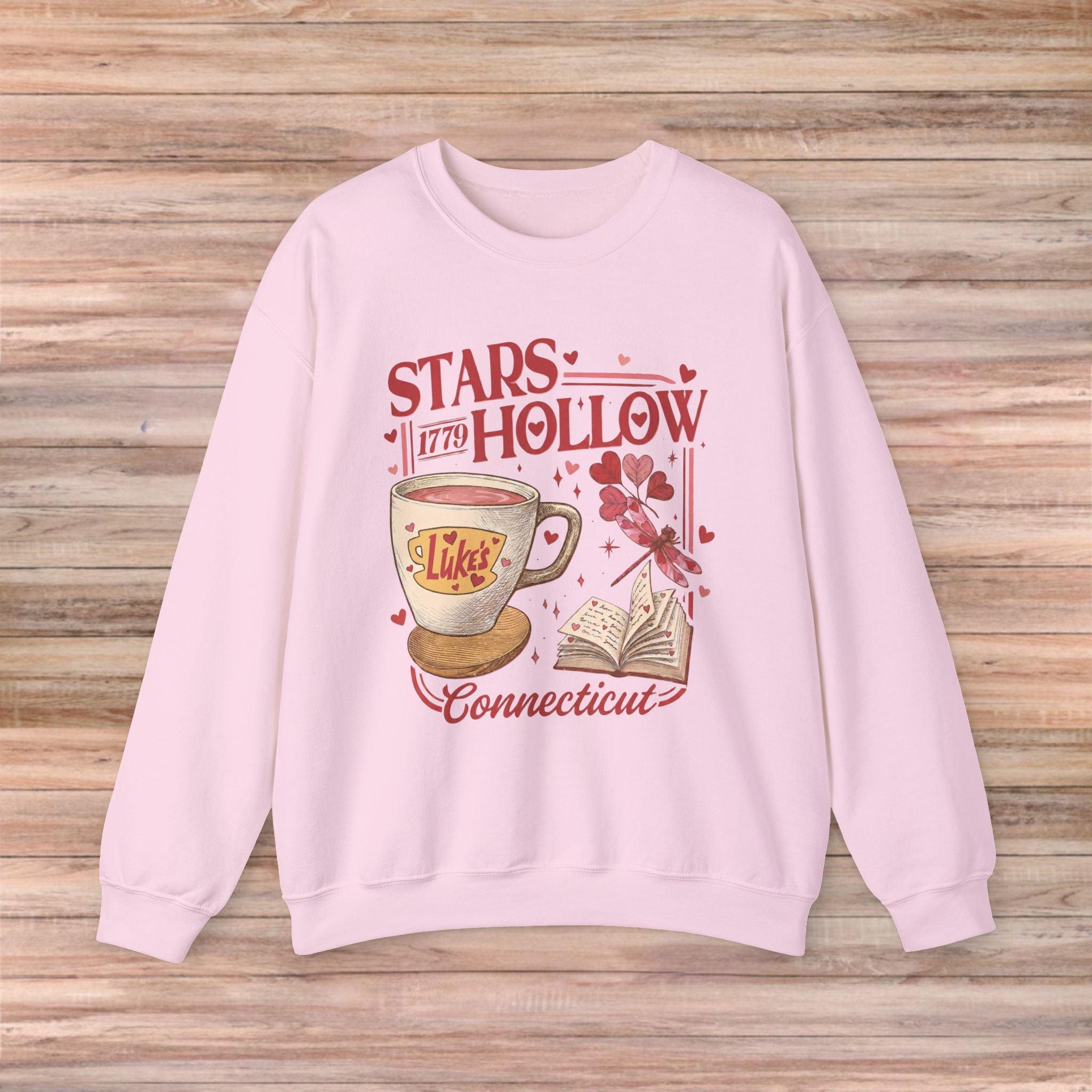 Luke's Coffee & Books Valentines Sweater