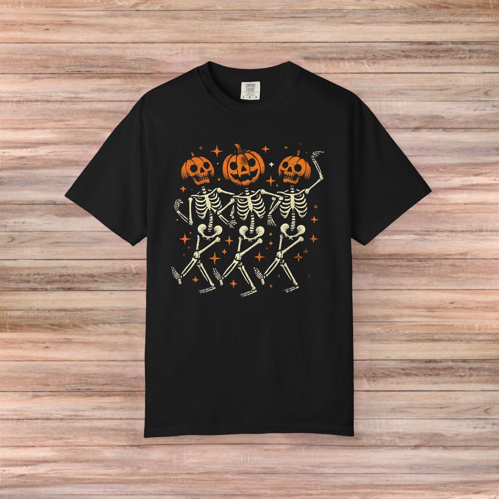 Pumpkin Skeleton Friends Tshirt