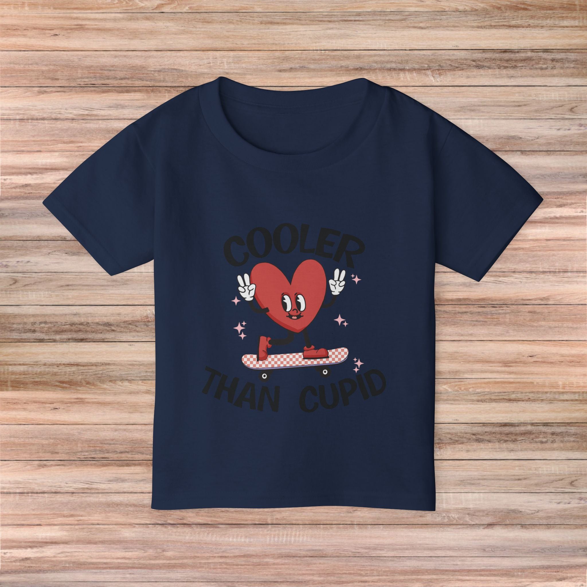 Cooler than Cupid Toddler Tshirt