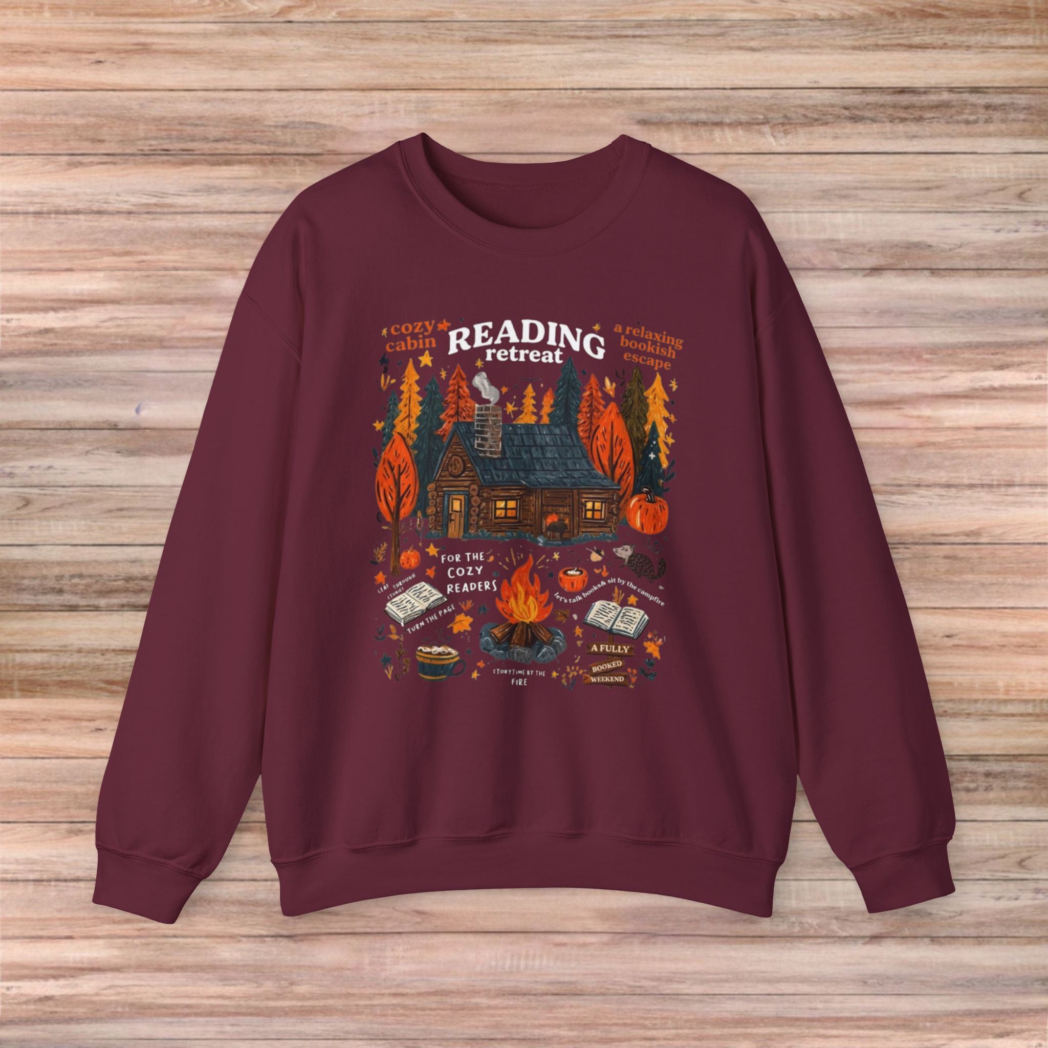 Reading Retreat Sweater