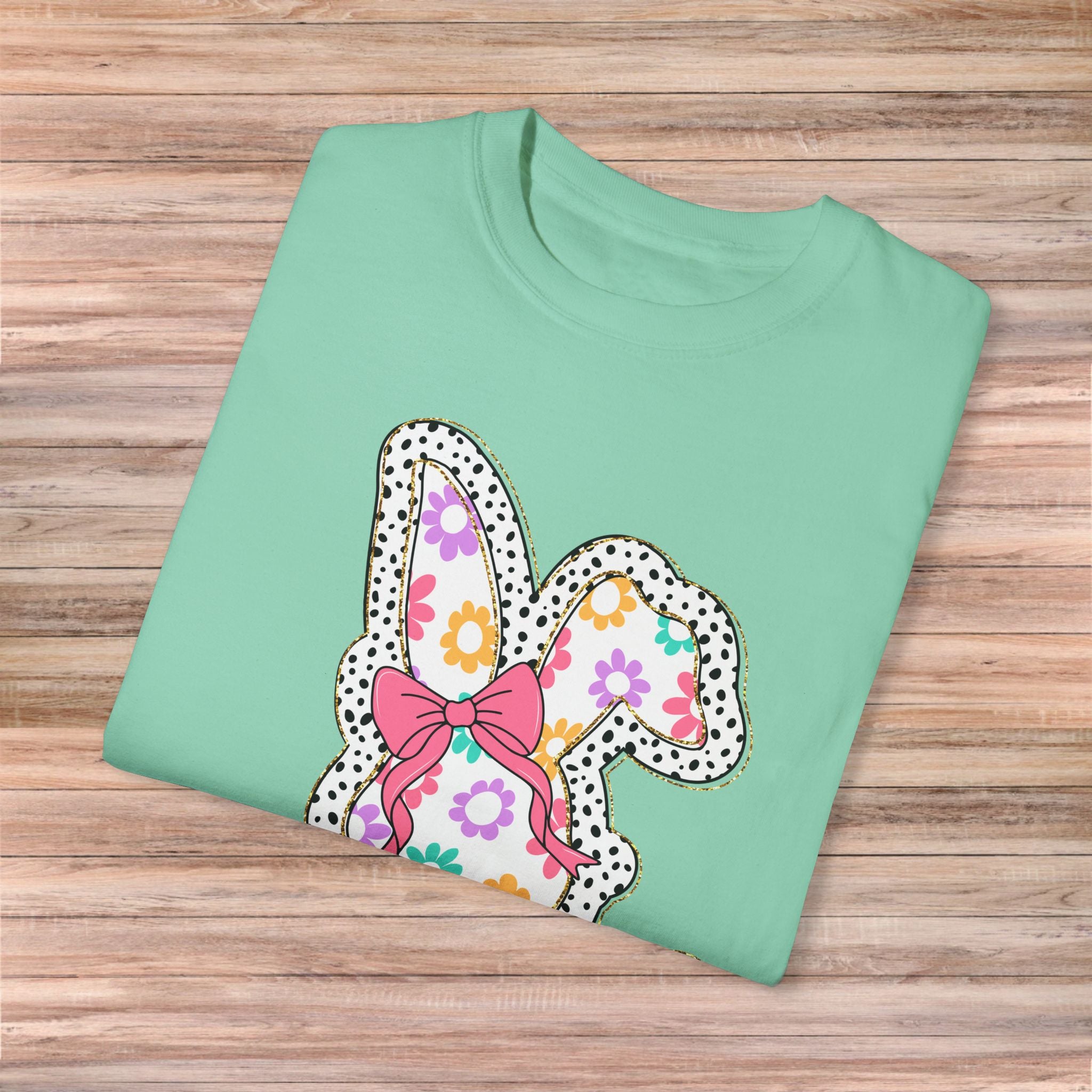 Floral Bunny Mama Tshirt