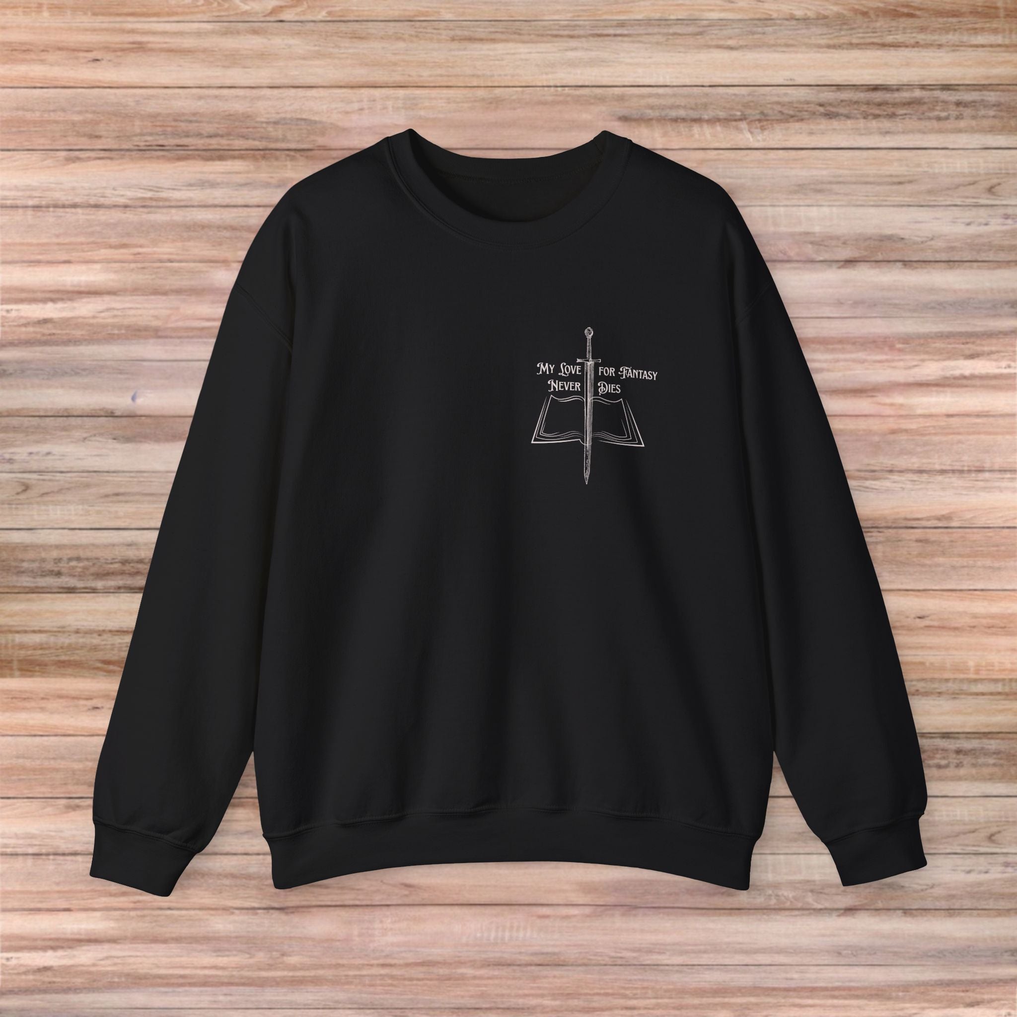 My Love For Fantasy Never Dies Sweater (Light Design)