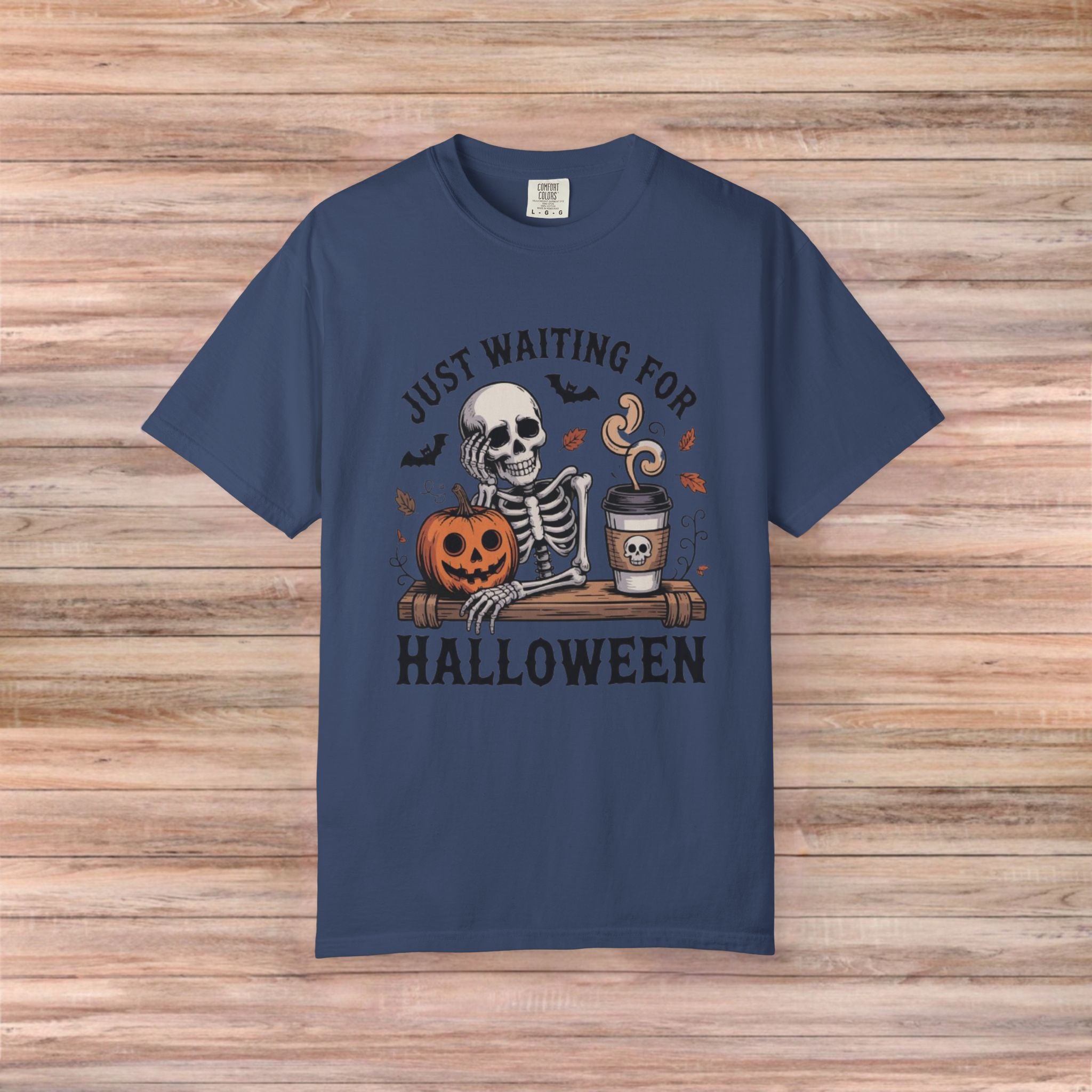 Just Waiting for Halloween Tshirt