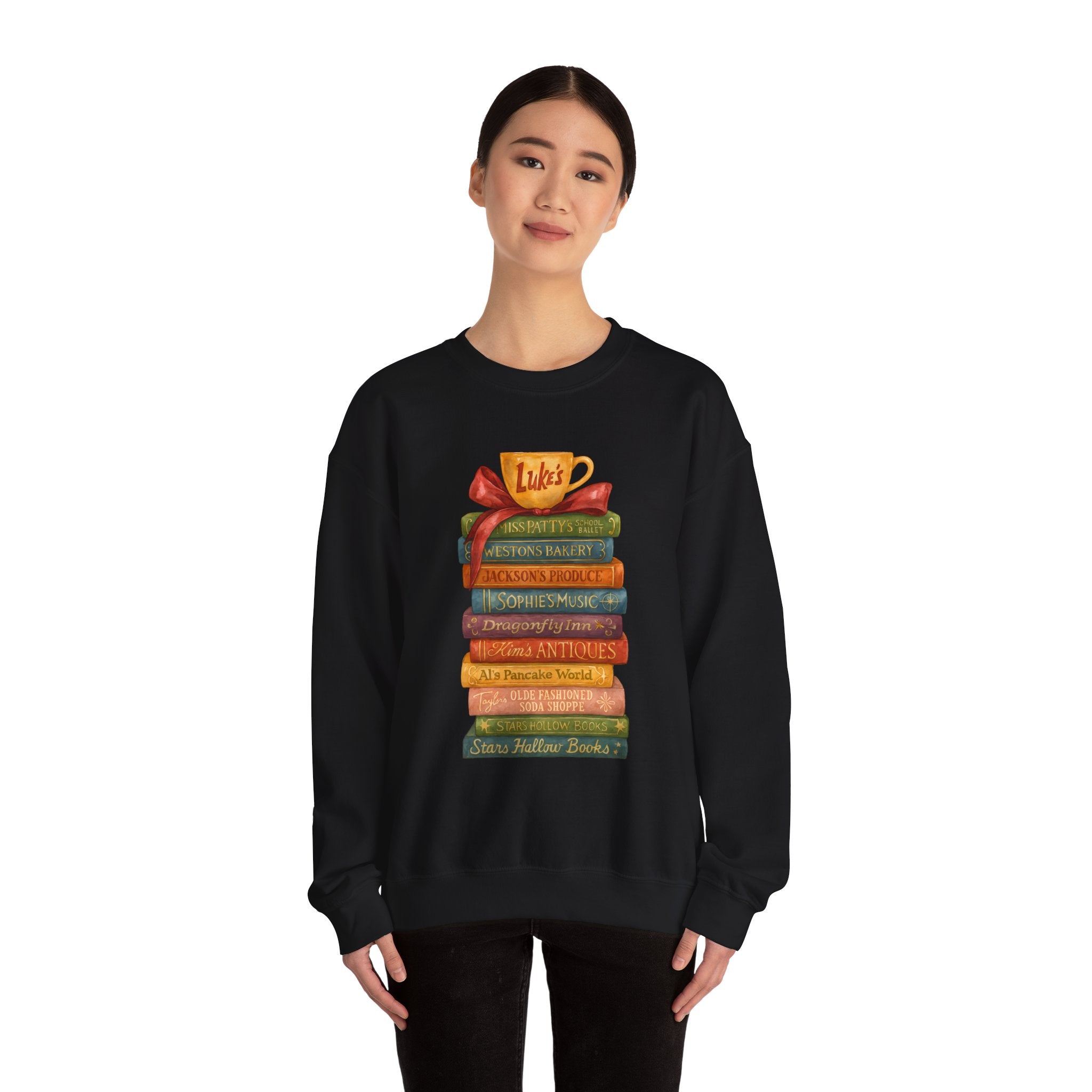 Luke’s Coffee Holiday Books Sweater