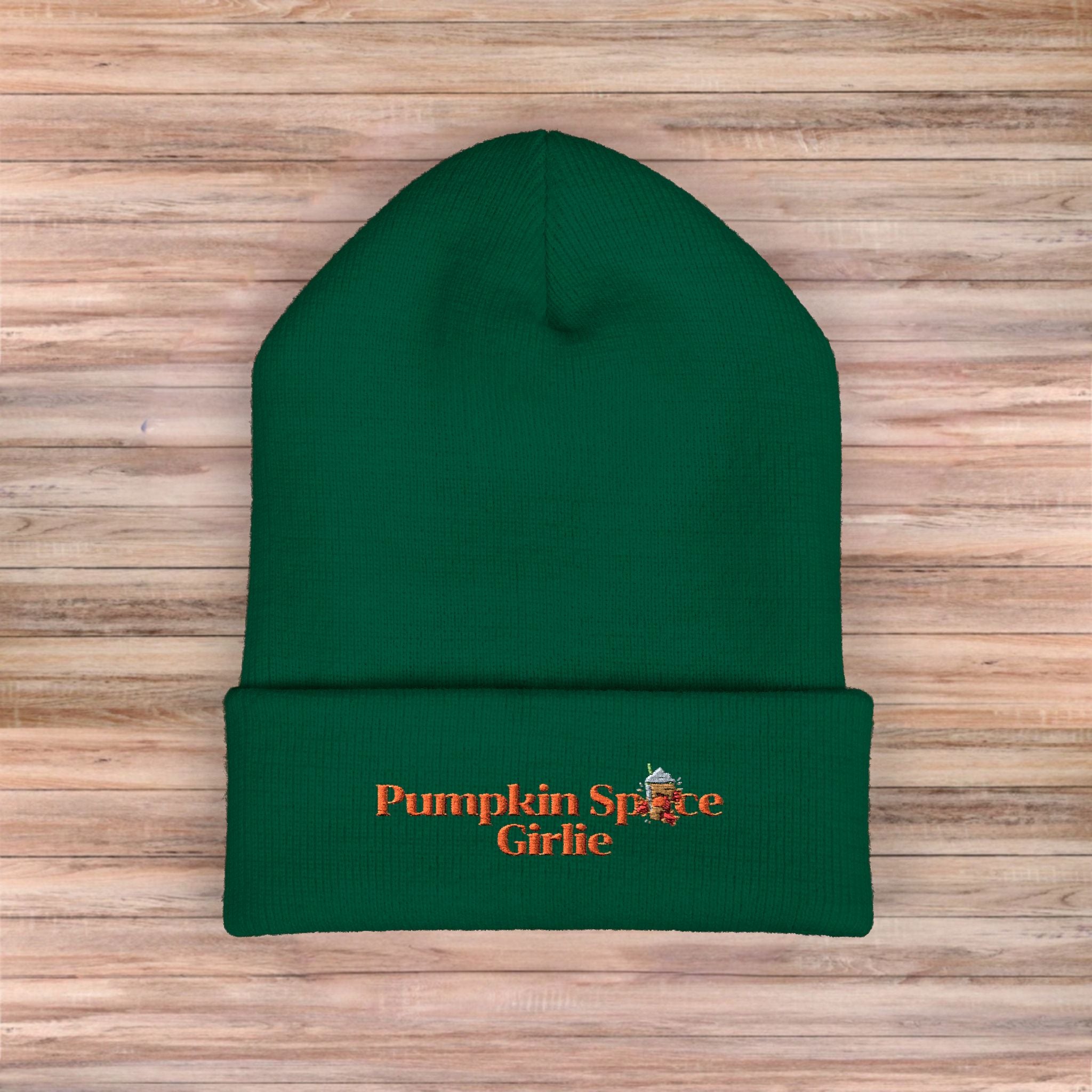 Pumpkin Spice Girlie Beanie
