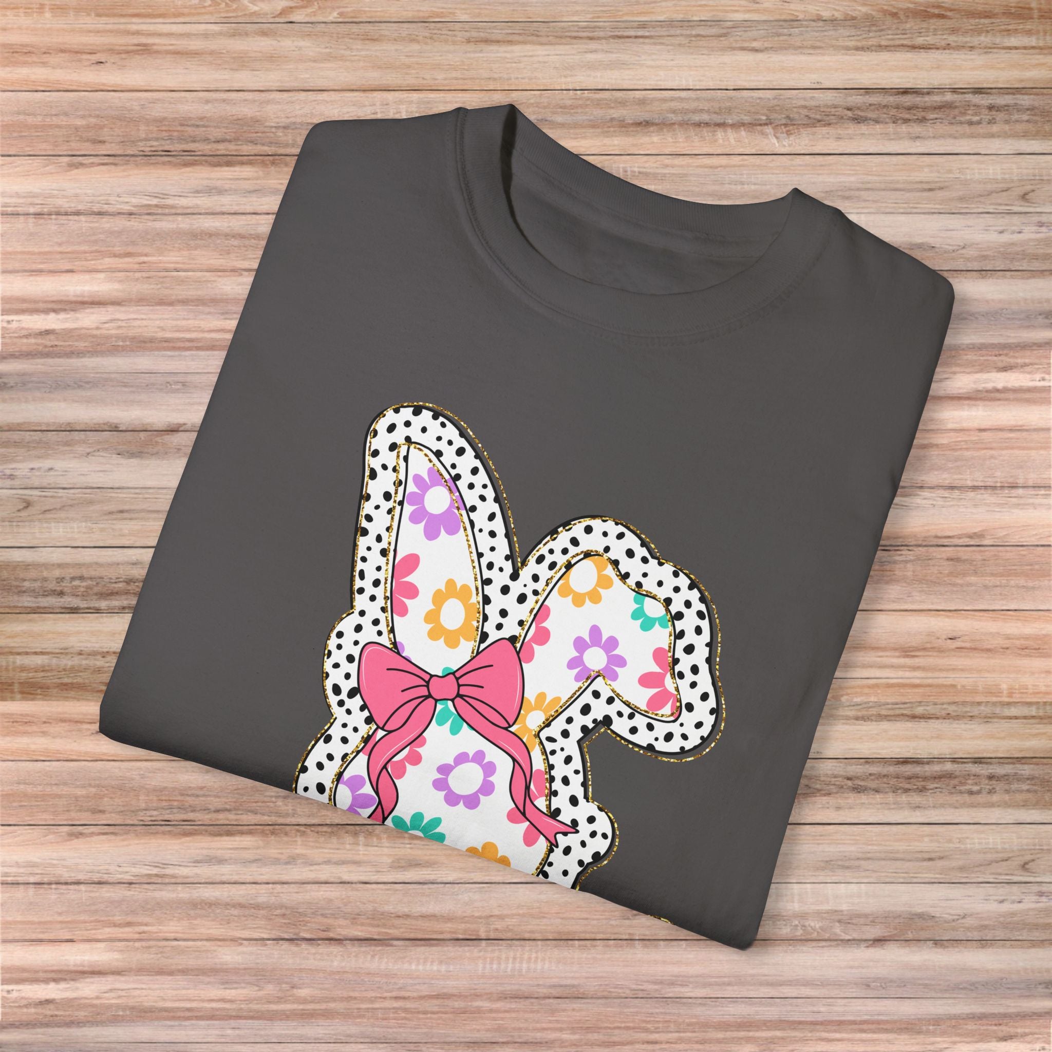 Floral Bunny Mama Tshirt