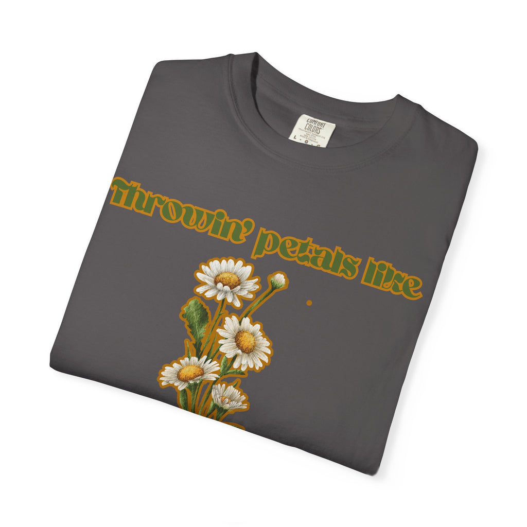 throwin petals t shirt