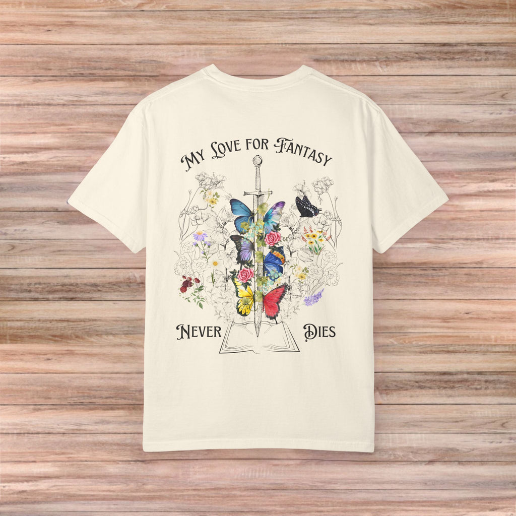 My Love For Fantasy Never Dies Tshirt (Dark Design)