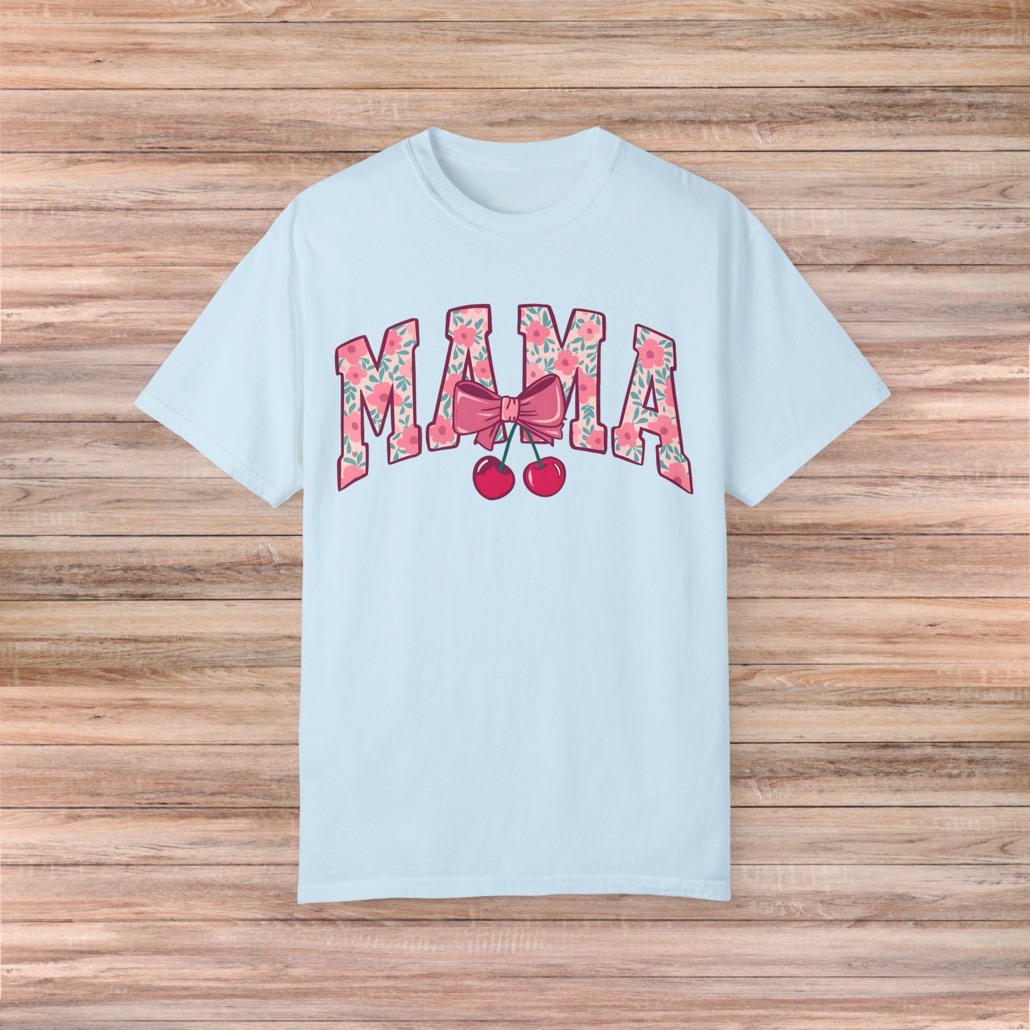 MAMA Bow Cherry Tshirt
