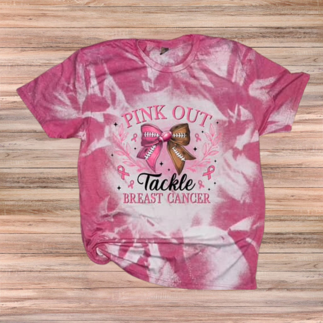 Pink Out Tackle Breast Cancer Top