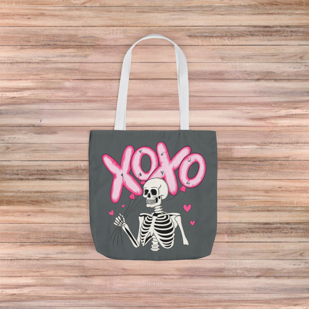 Skeleton XOXO Tote Bag