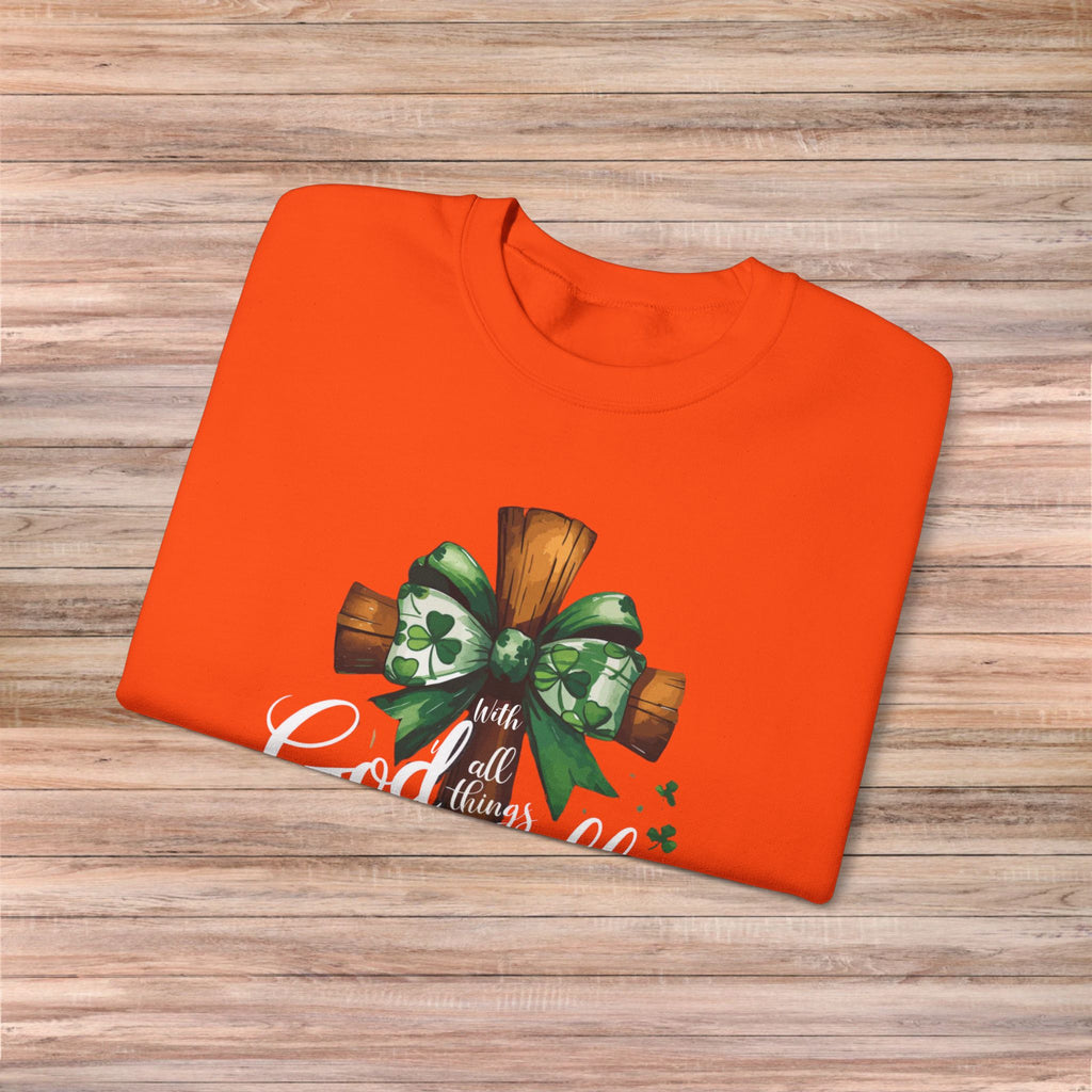 With God all things are Possible Sweater