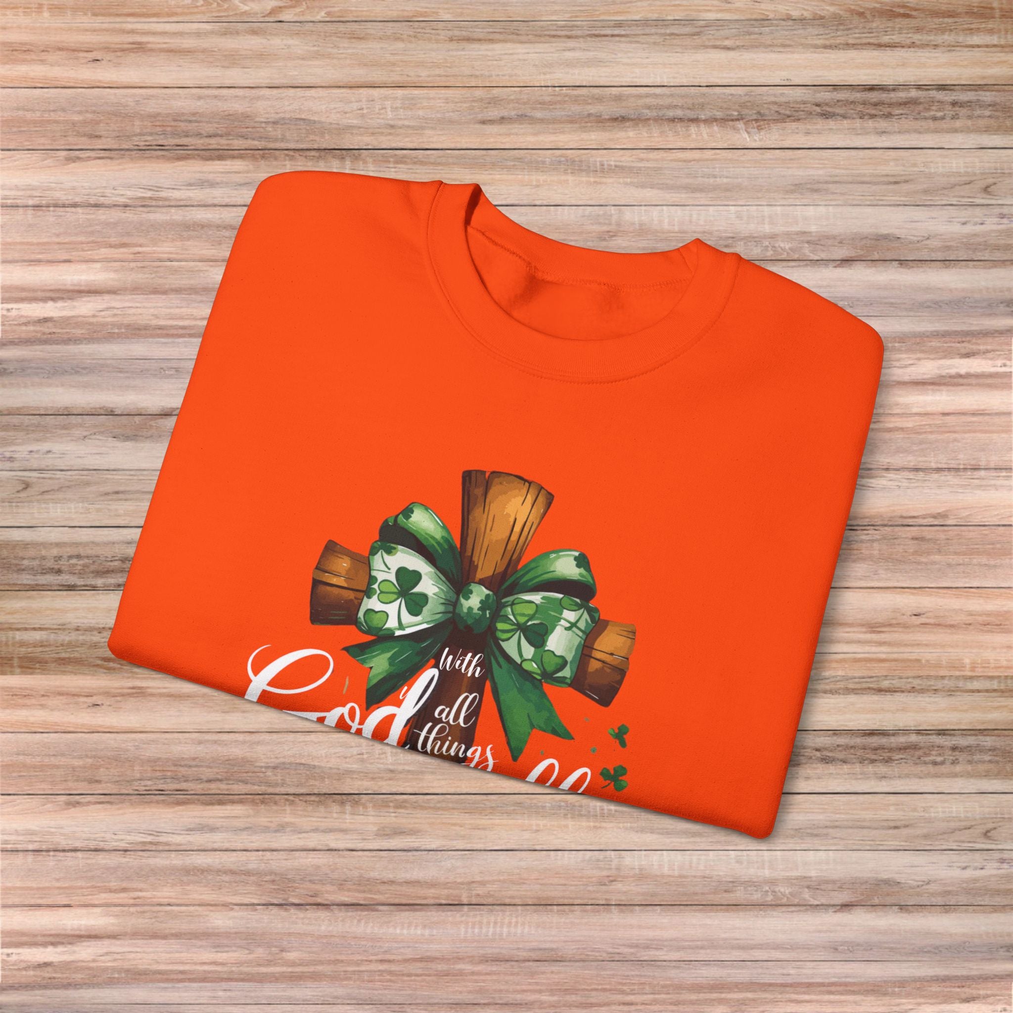 With God all things are Possible Sweater