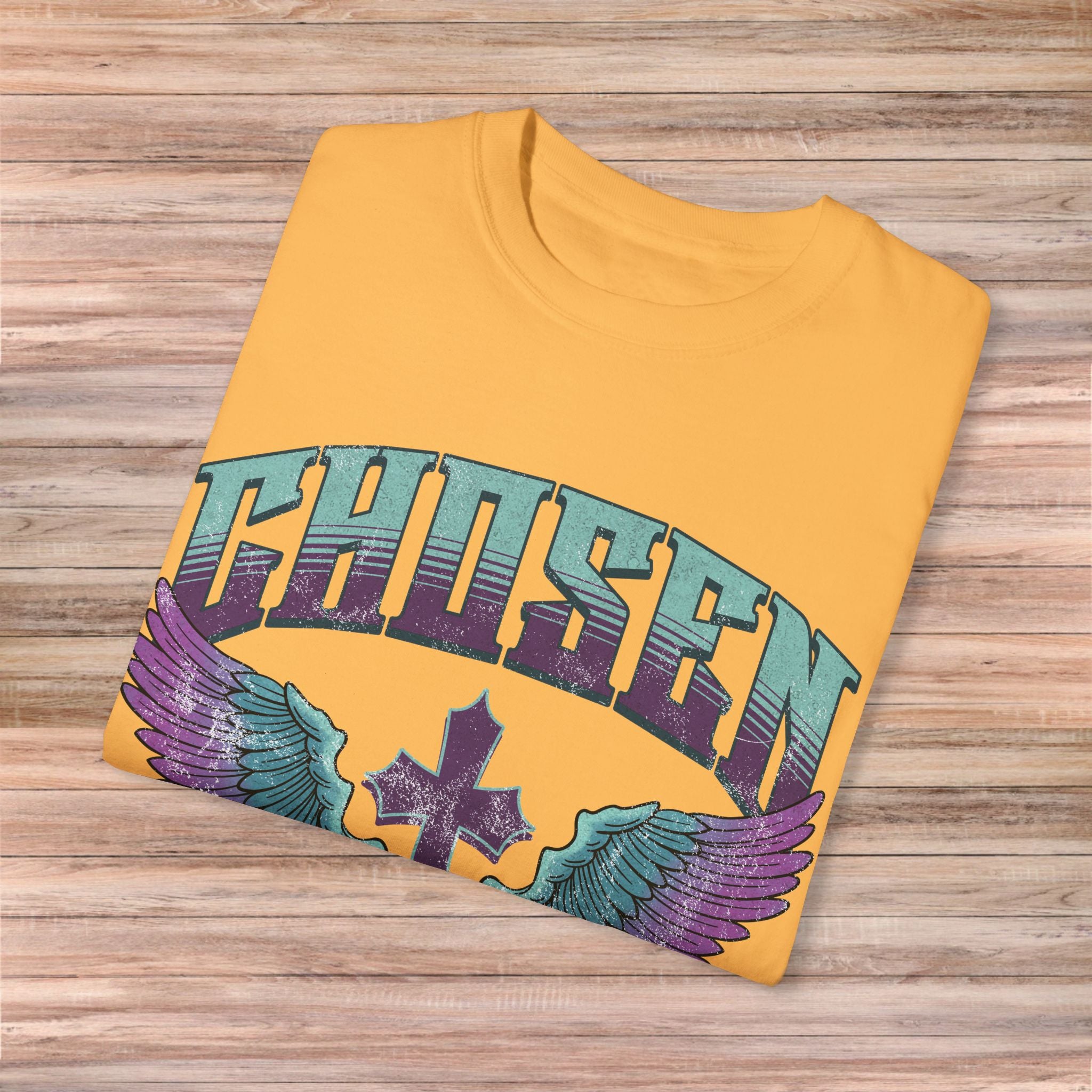 Chosen' with Wings & Cross Tshirt