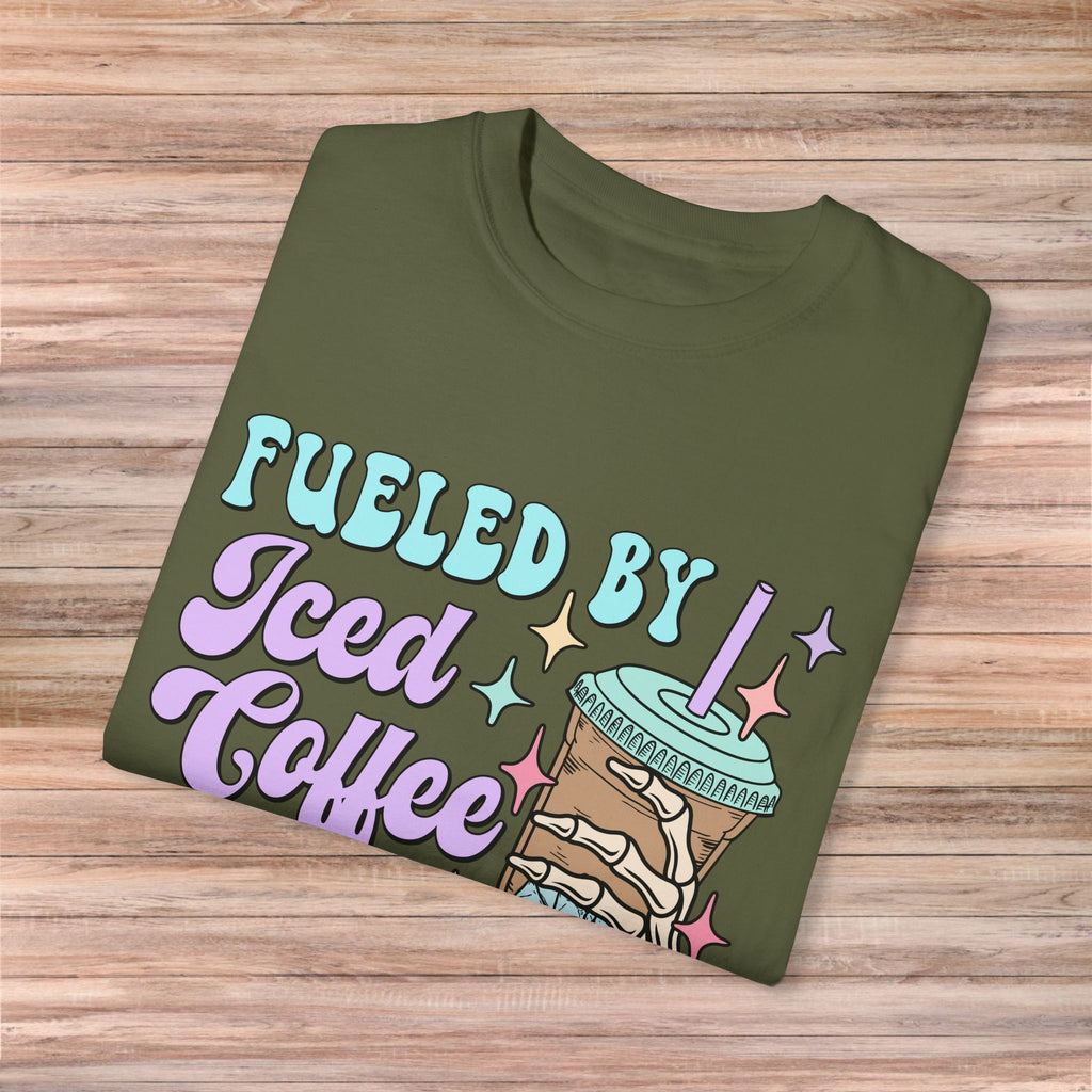 Fueled by Iced Coffee and Anxiety Tshirt